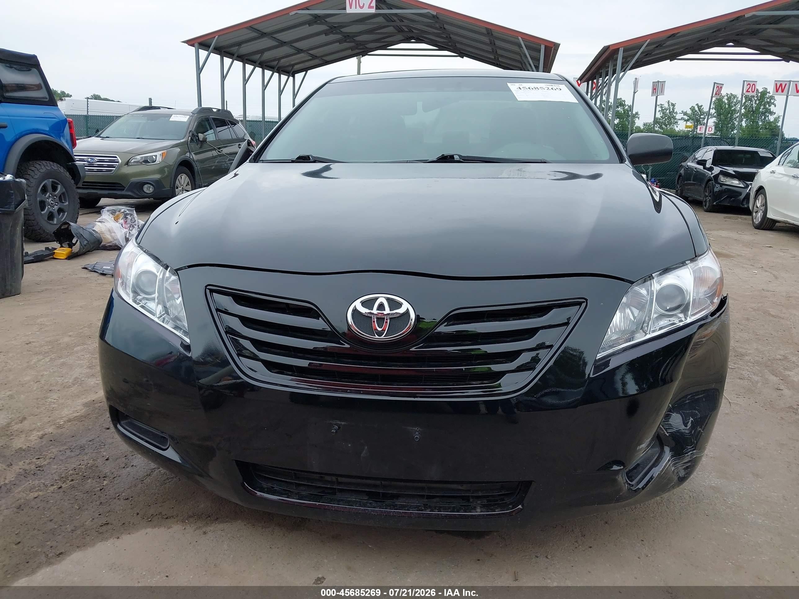 2009 Toyota Camry Le Black vin: 4T1BE46K69U396379
