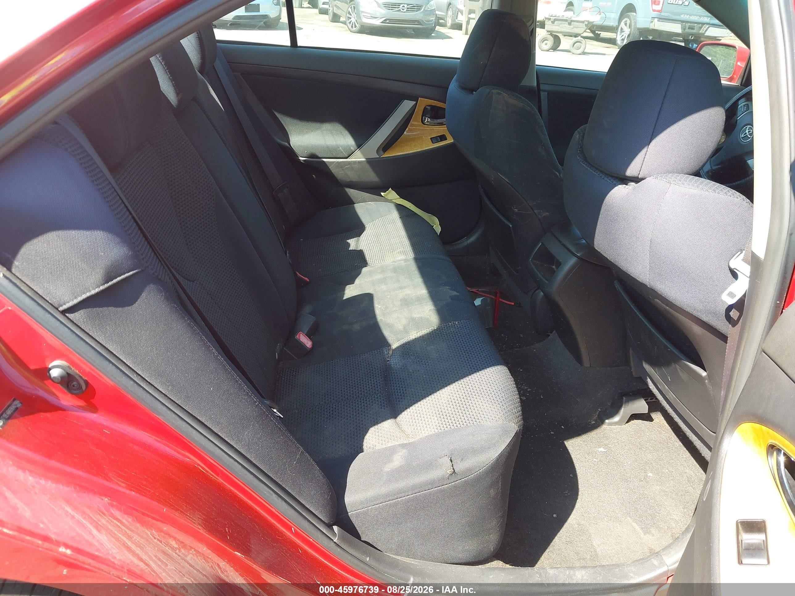 2009 Toyota Camry Se Red vin: 4T1BE46K69U401984