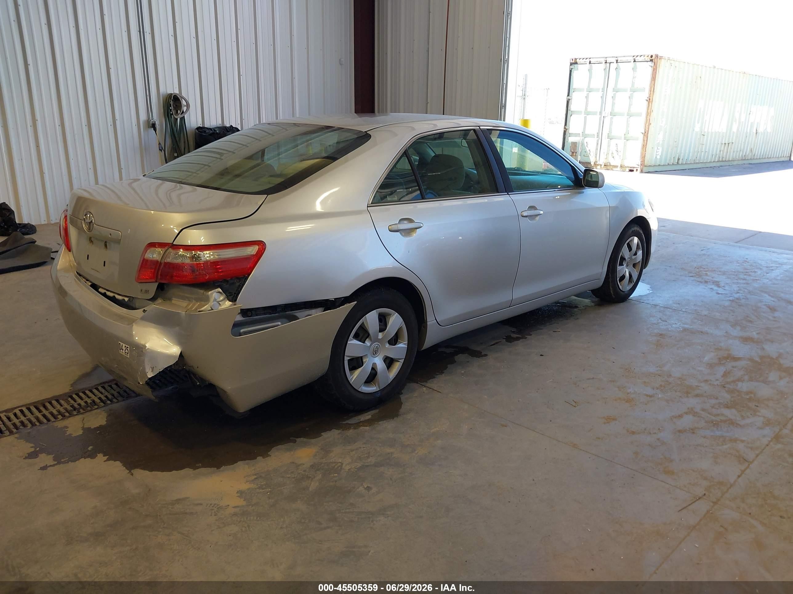 2009 Toyota Camry Le Silver vin: 4T1BE46K69U403511