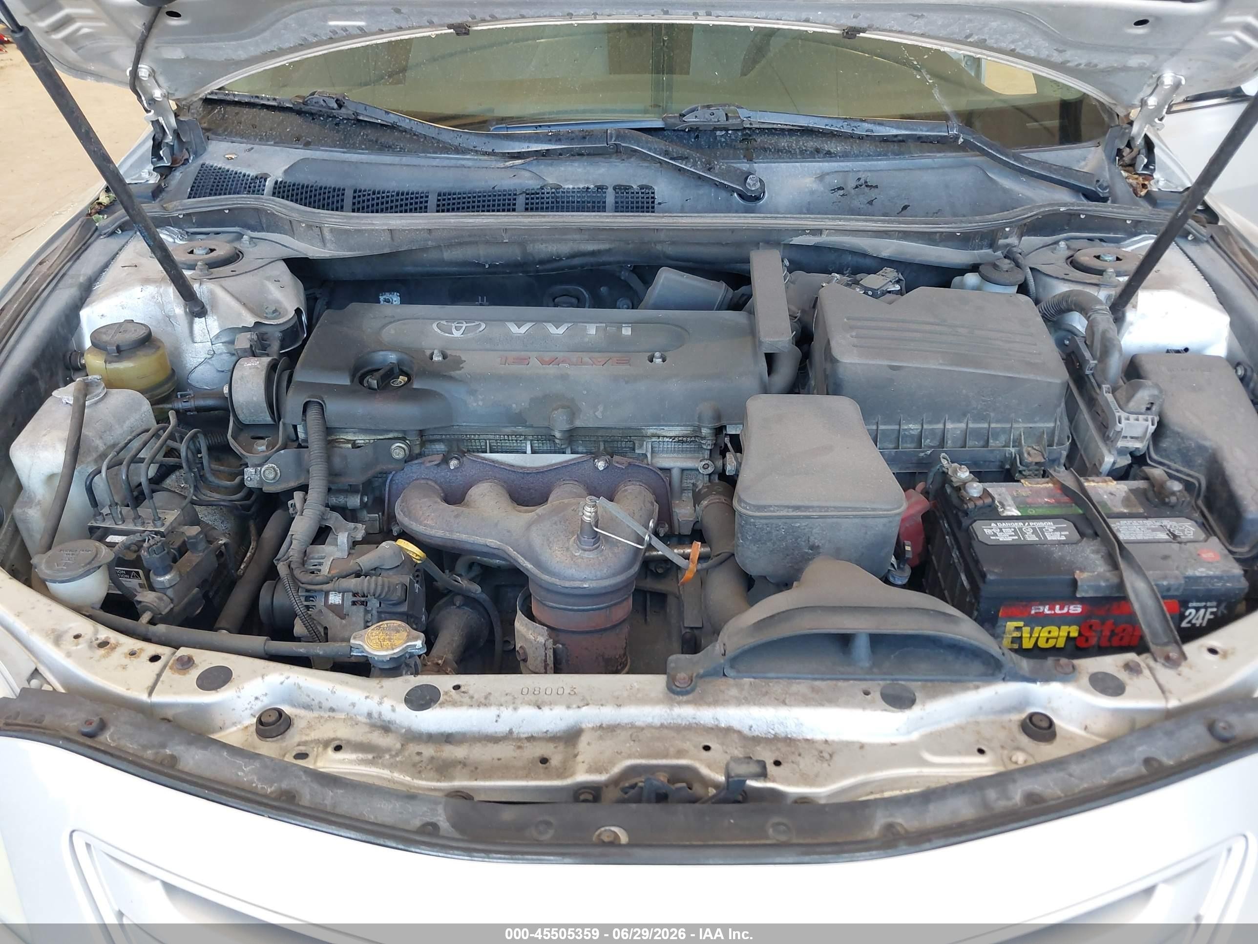 2009 Toyota Camry Le Silver vin: 4T1BE46K69U403511