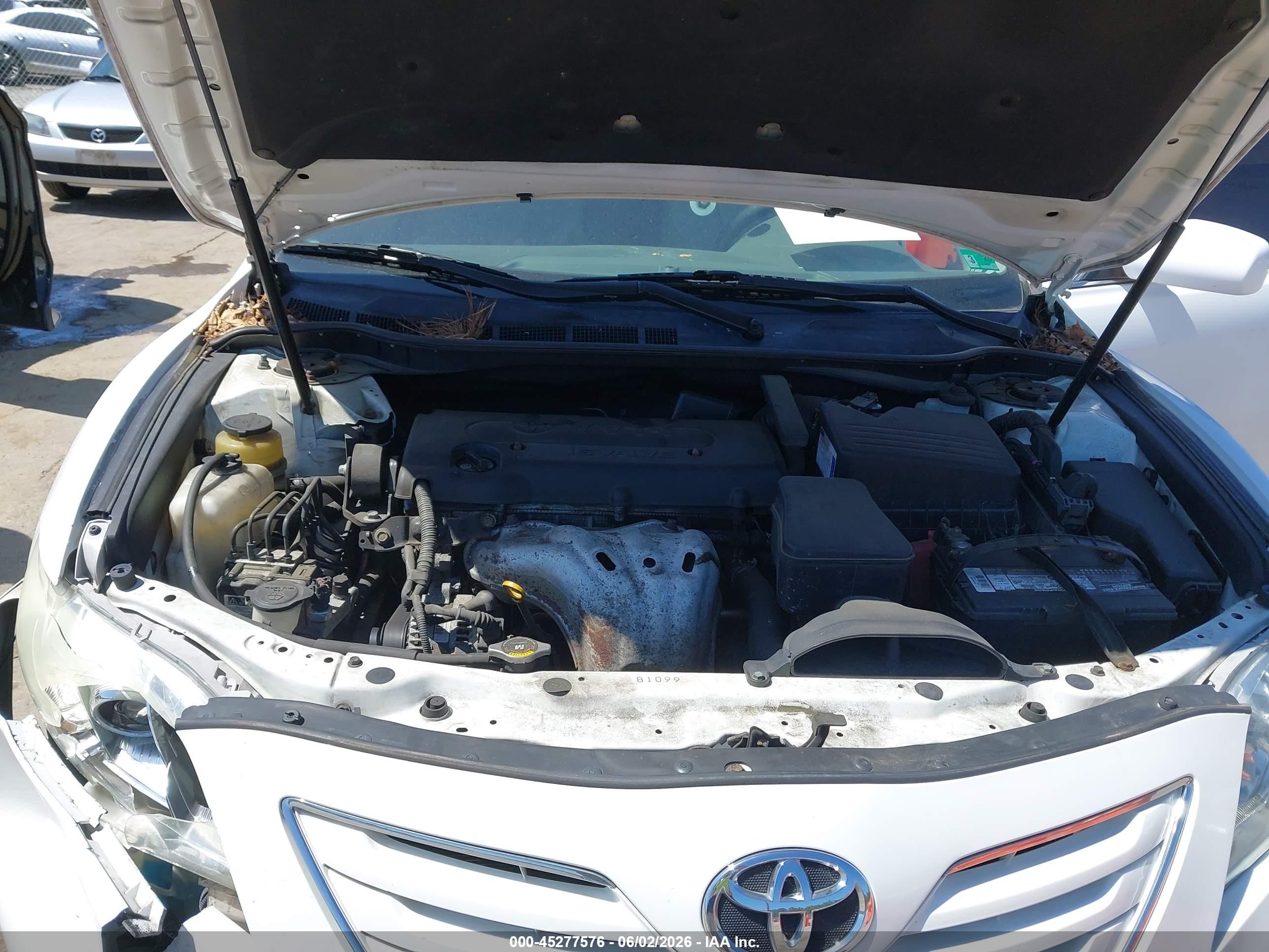 2009 Toyota Camry Xle Белый vin: 4T1BE46K69U802614
