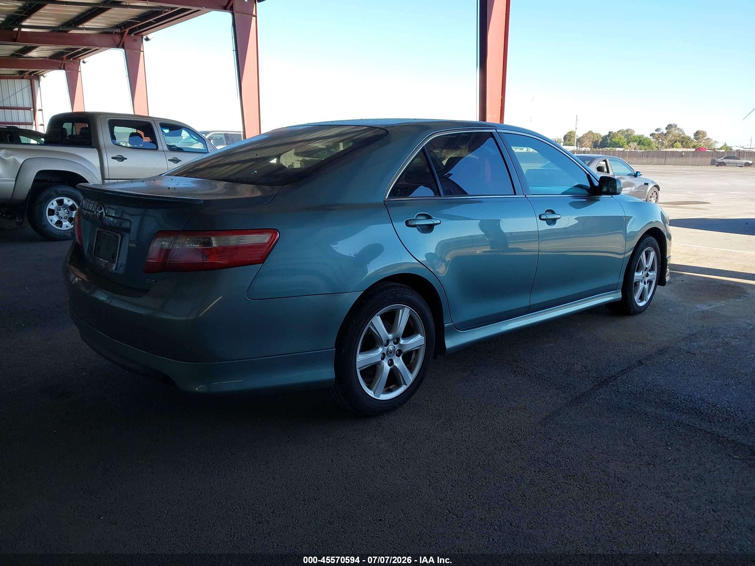 2009 Toyota Camry Se Green vin: 4T1BE46K69U826864
