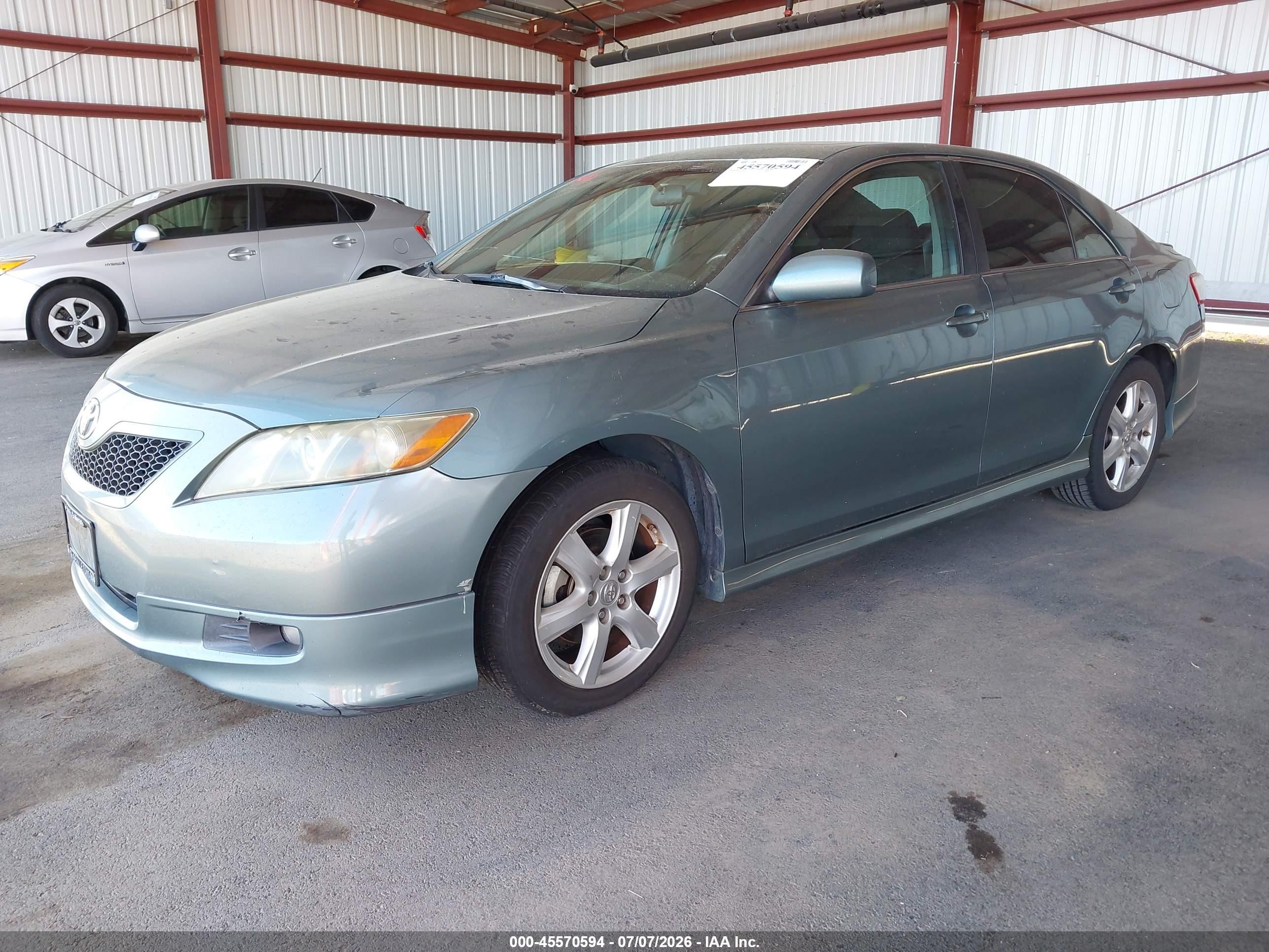 2009 Toyota Camry Se Green vin: 4T1BE46K69U826864