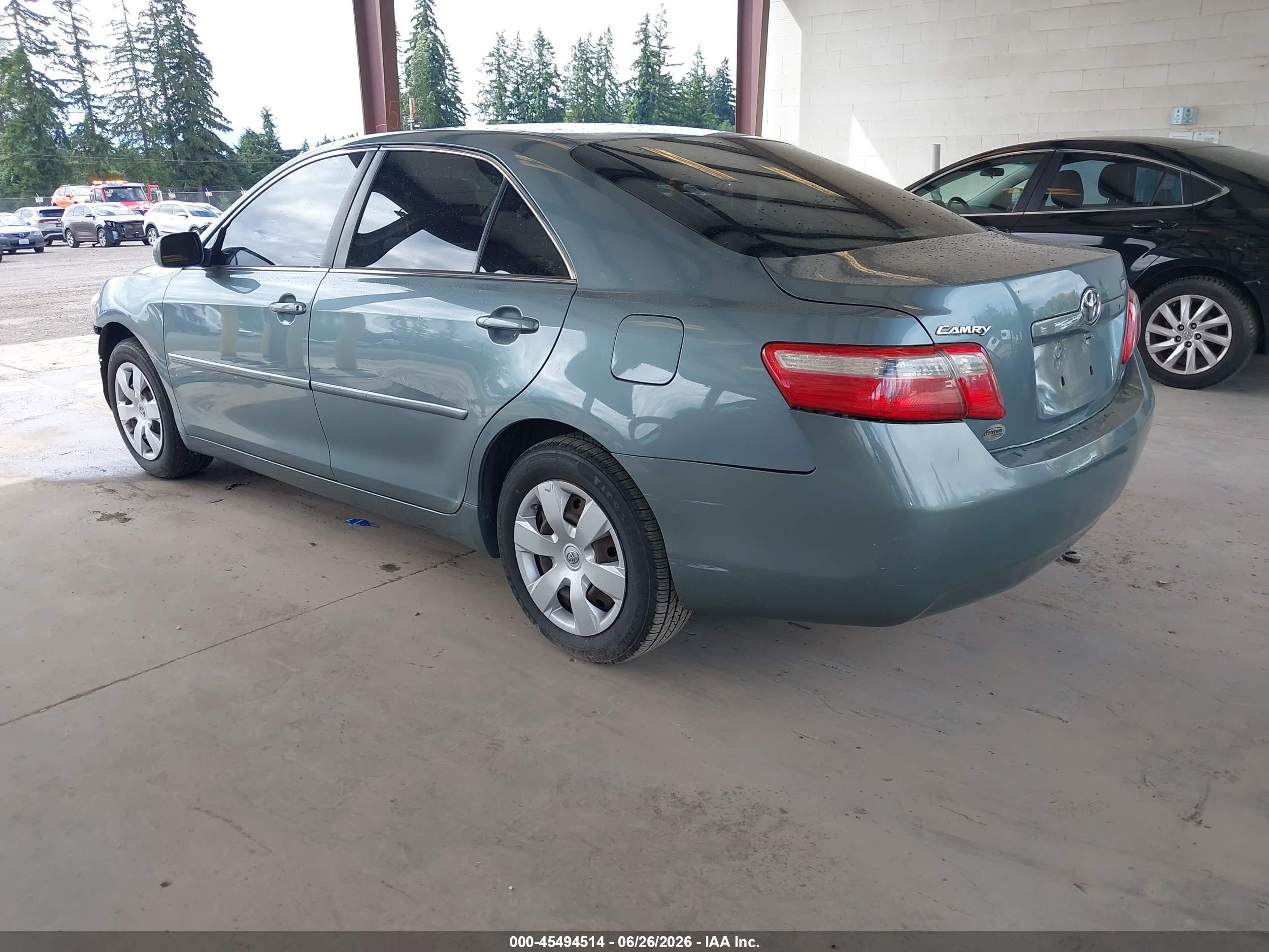 2009 Toyota Camry Le Light Blue vin: 4T1BE46K69U846693