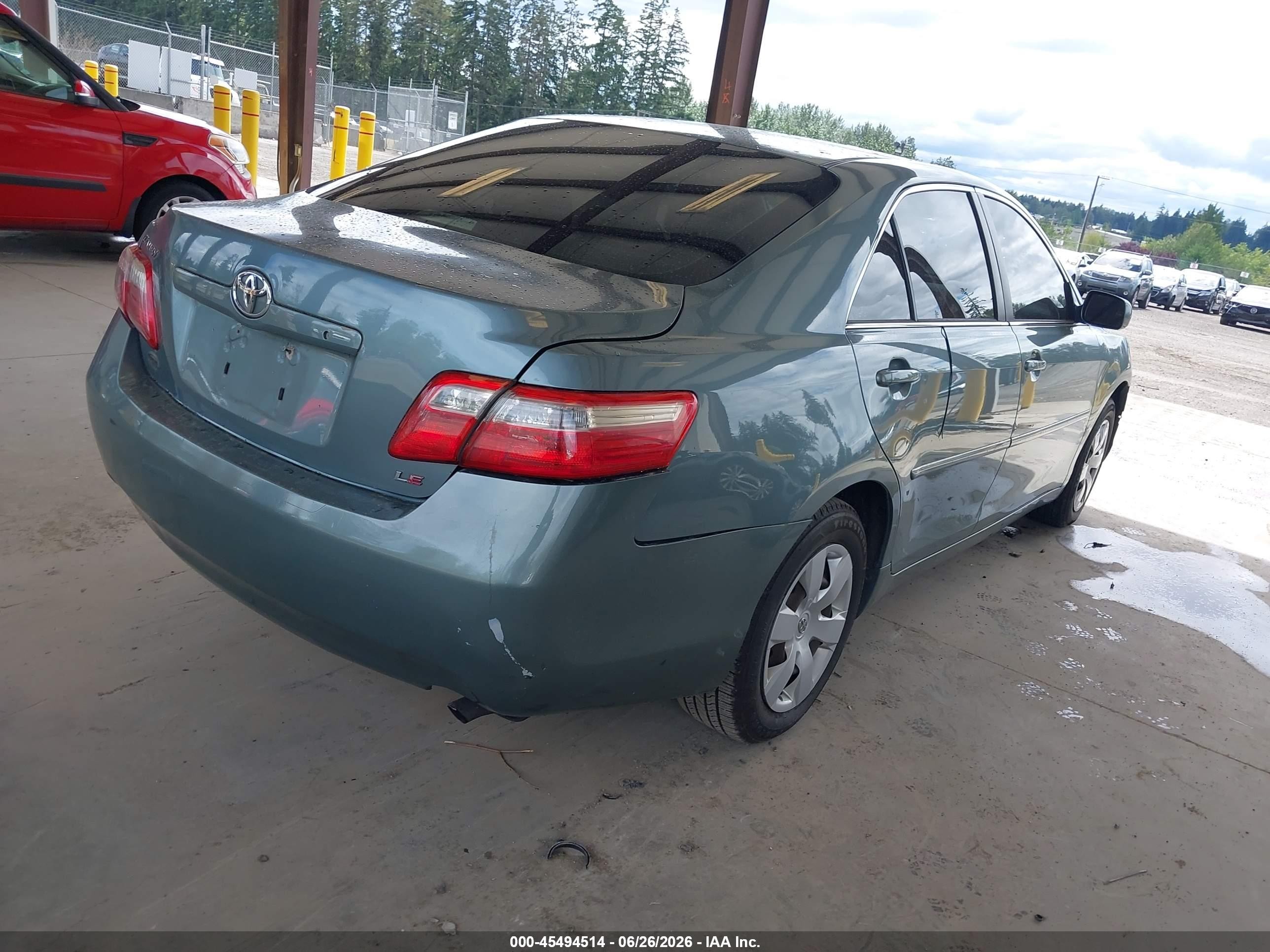 2009 Toyota Camry Le Light Blue vin: 4T1BE46K69U846693