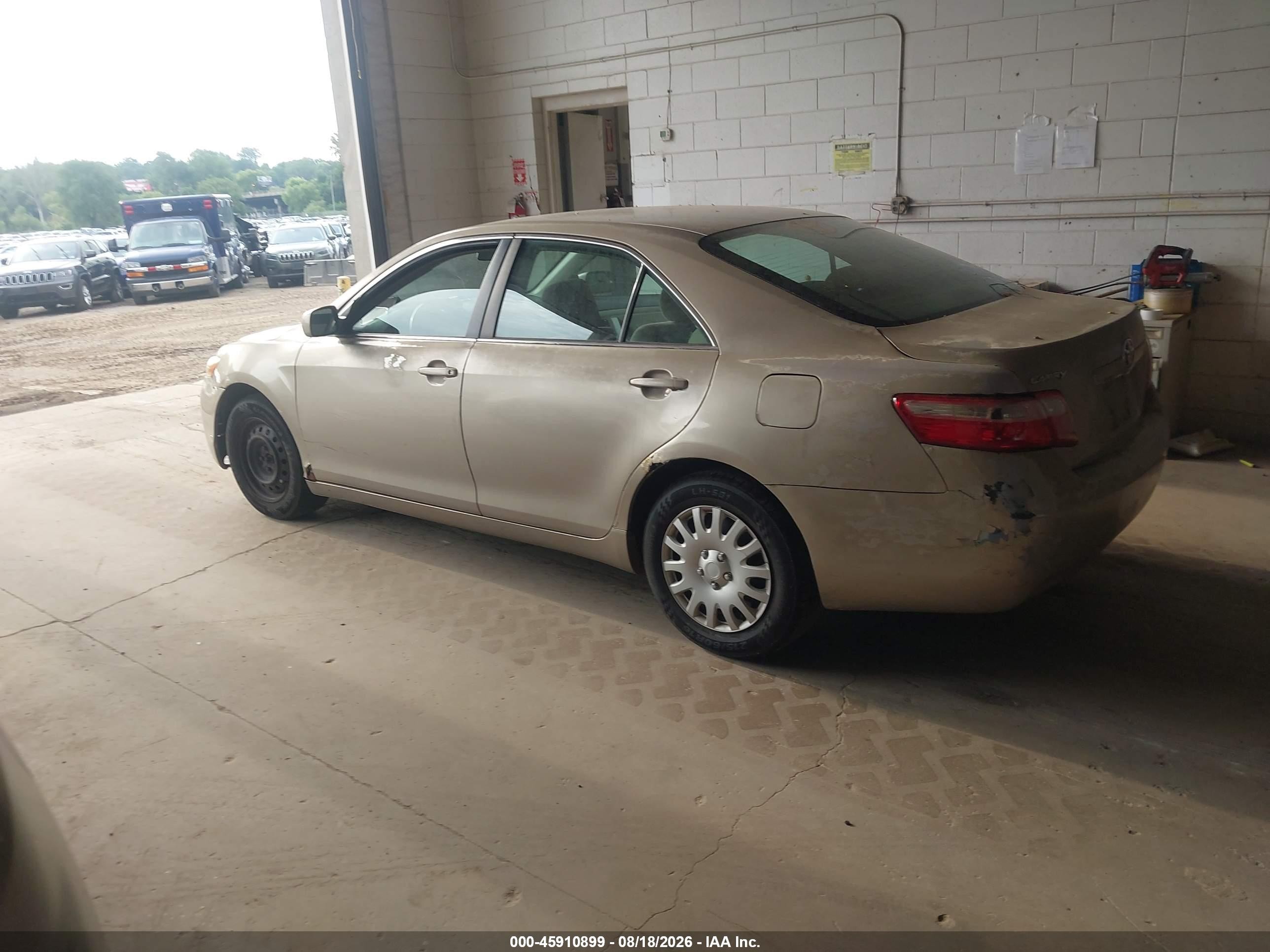 2009 Toyota Camry Le Желто-коричневый vin: 4T1BE46K69U848119