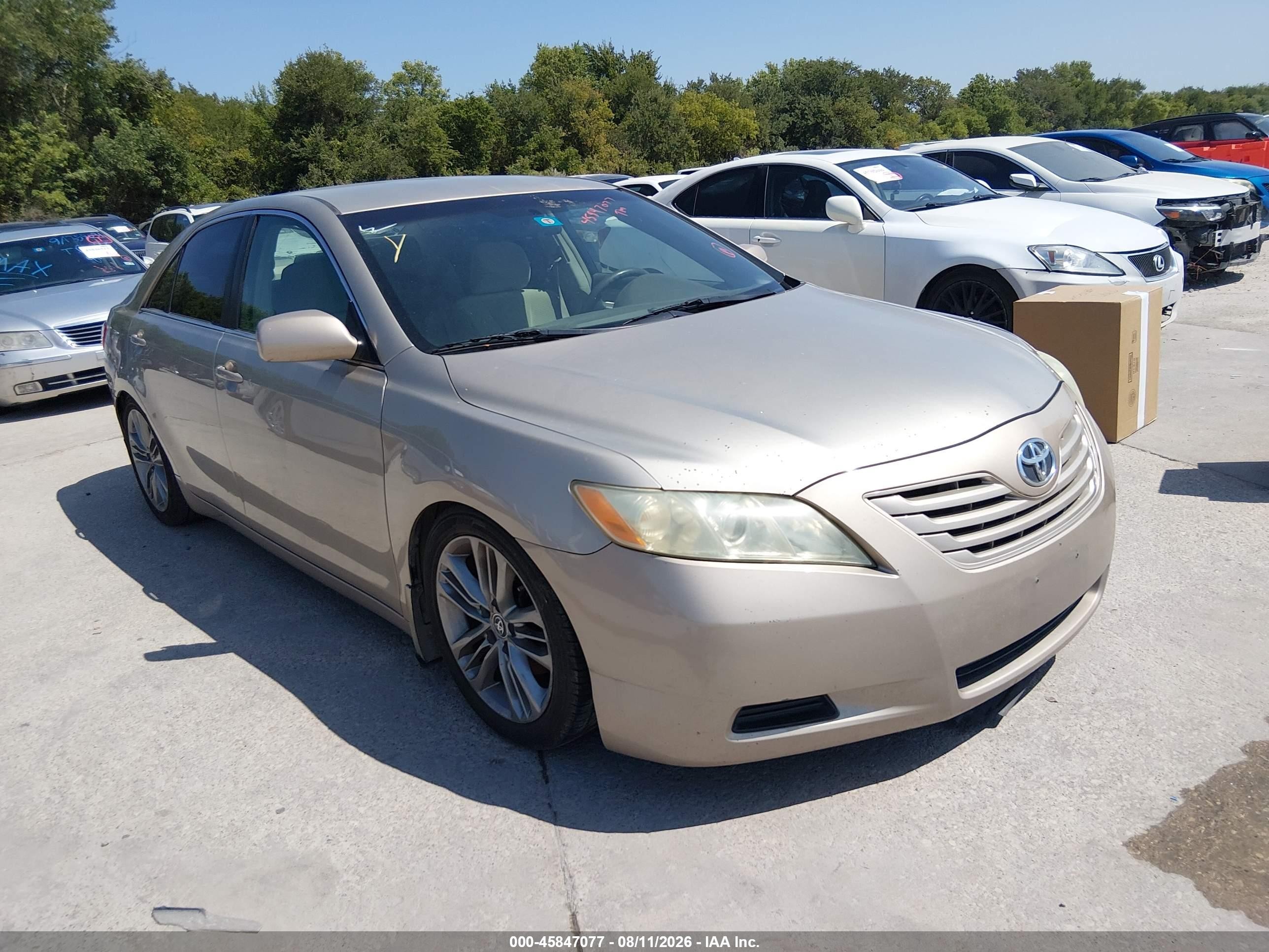 2009 Toyota Camry   Gold vin: 4T1BE46K69U853370