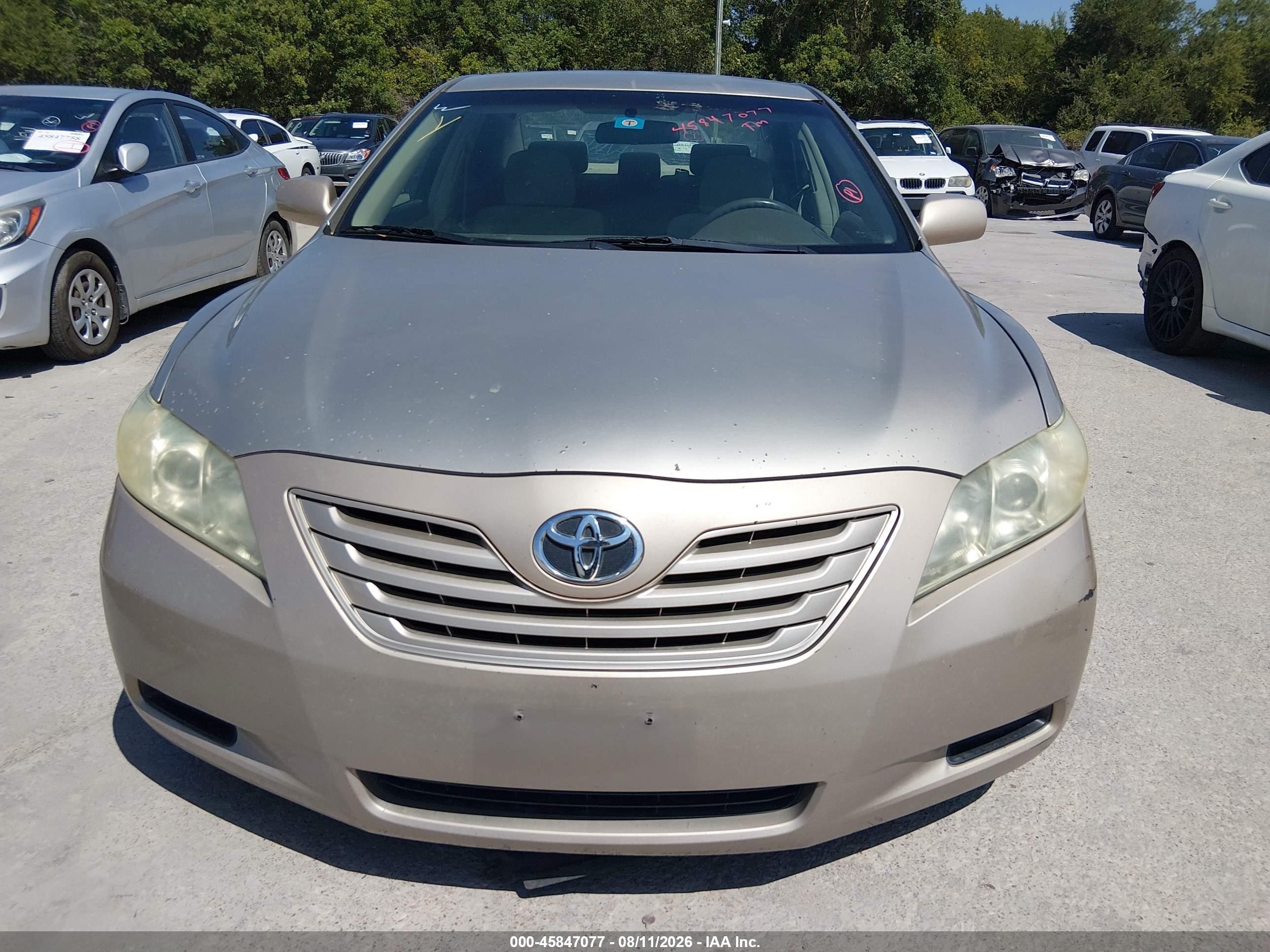 2009 Toyota Camry   Gold vin: 4T1BE46K69U853370