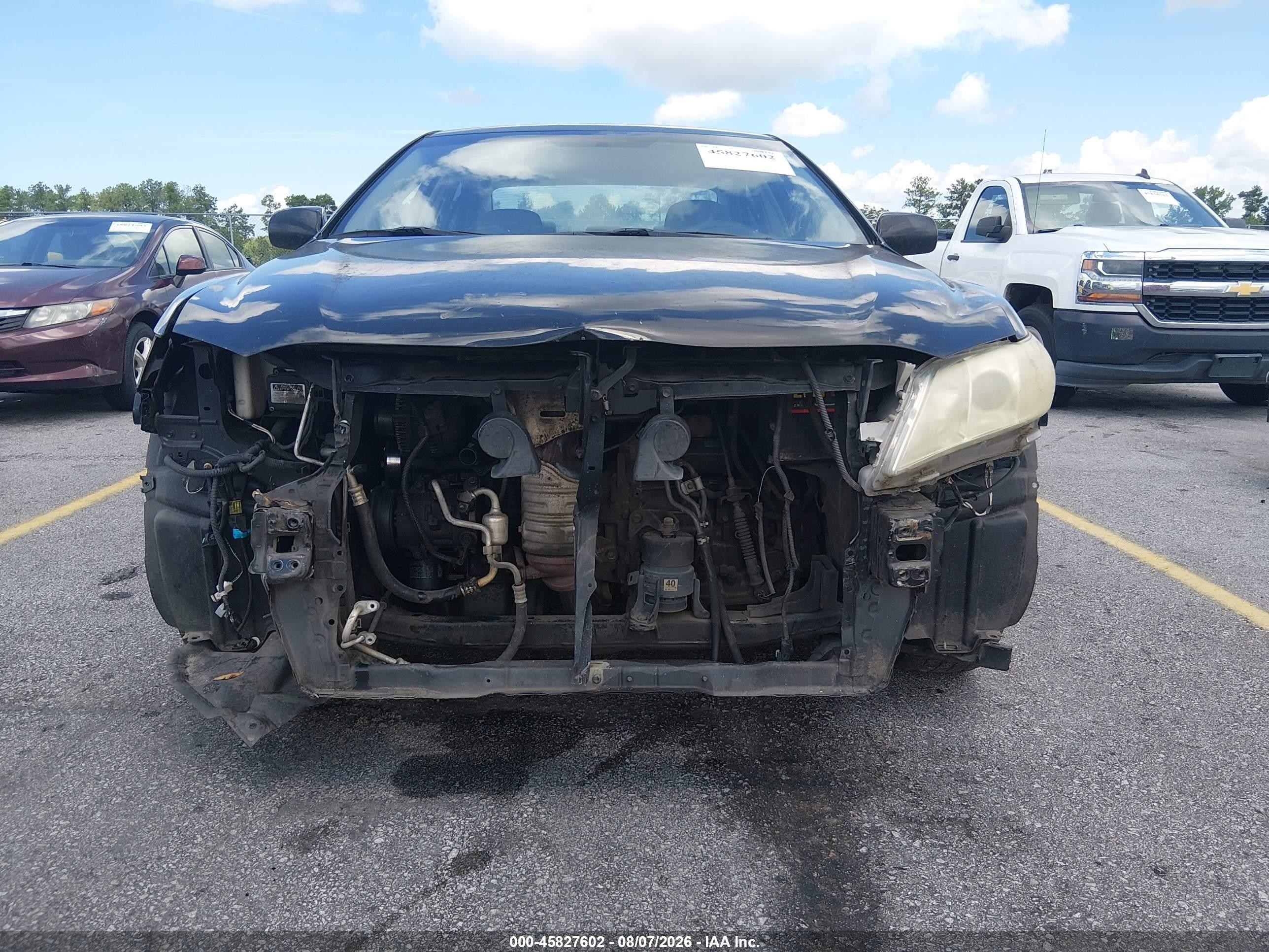 2009 Toyota Camry Le Black vin: 4T1BE46K69U883274