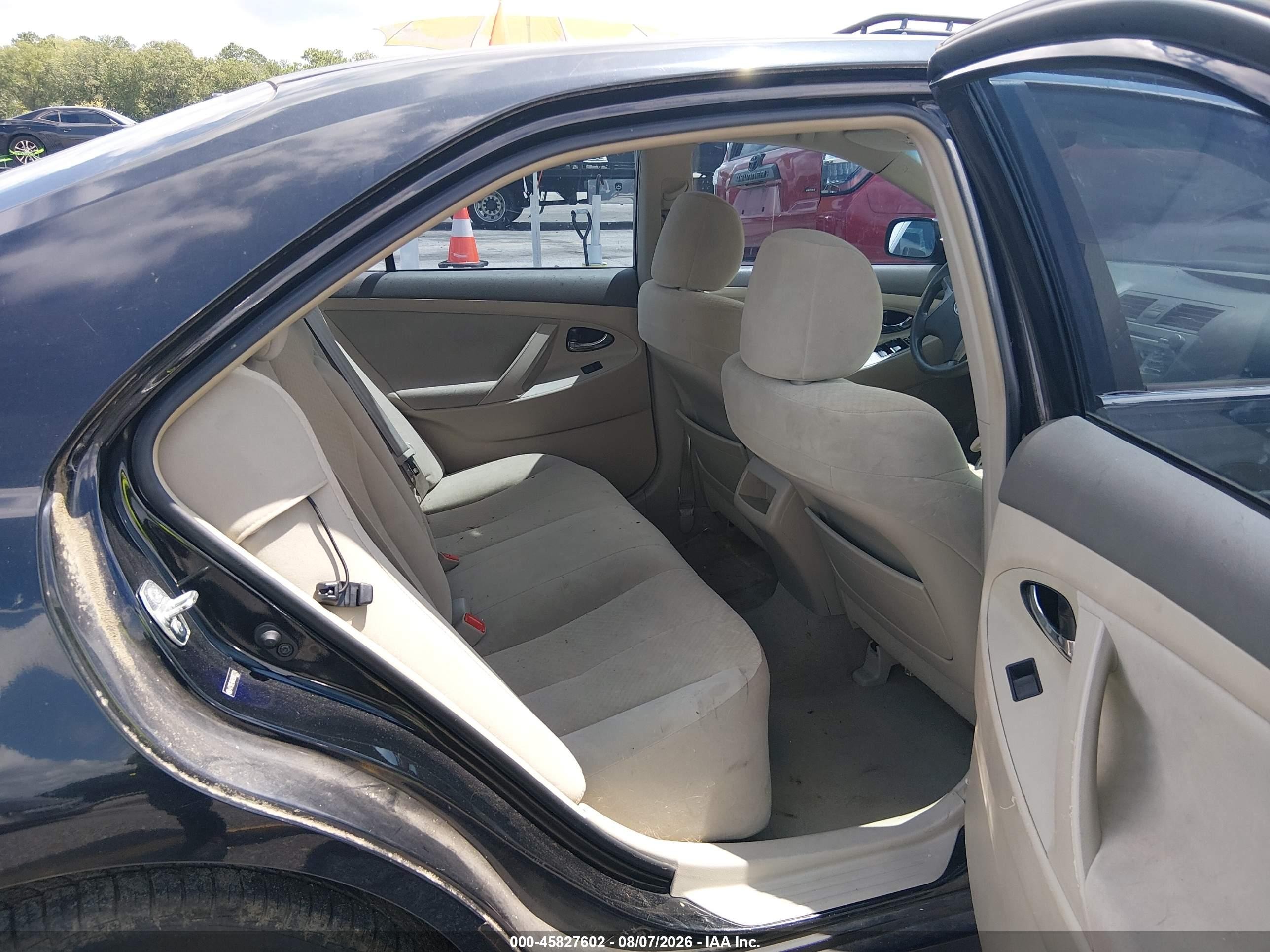 2009 Toyota Camry Le Black vin: 4T1BE46K69U883274