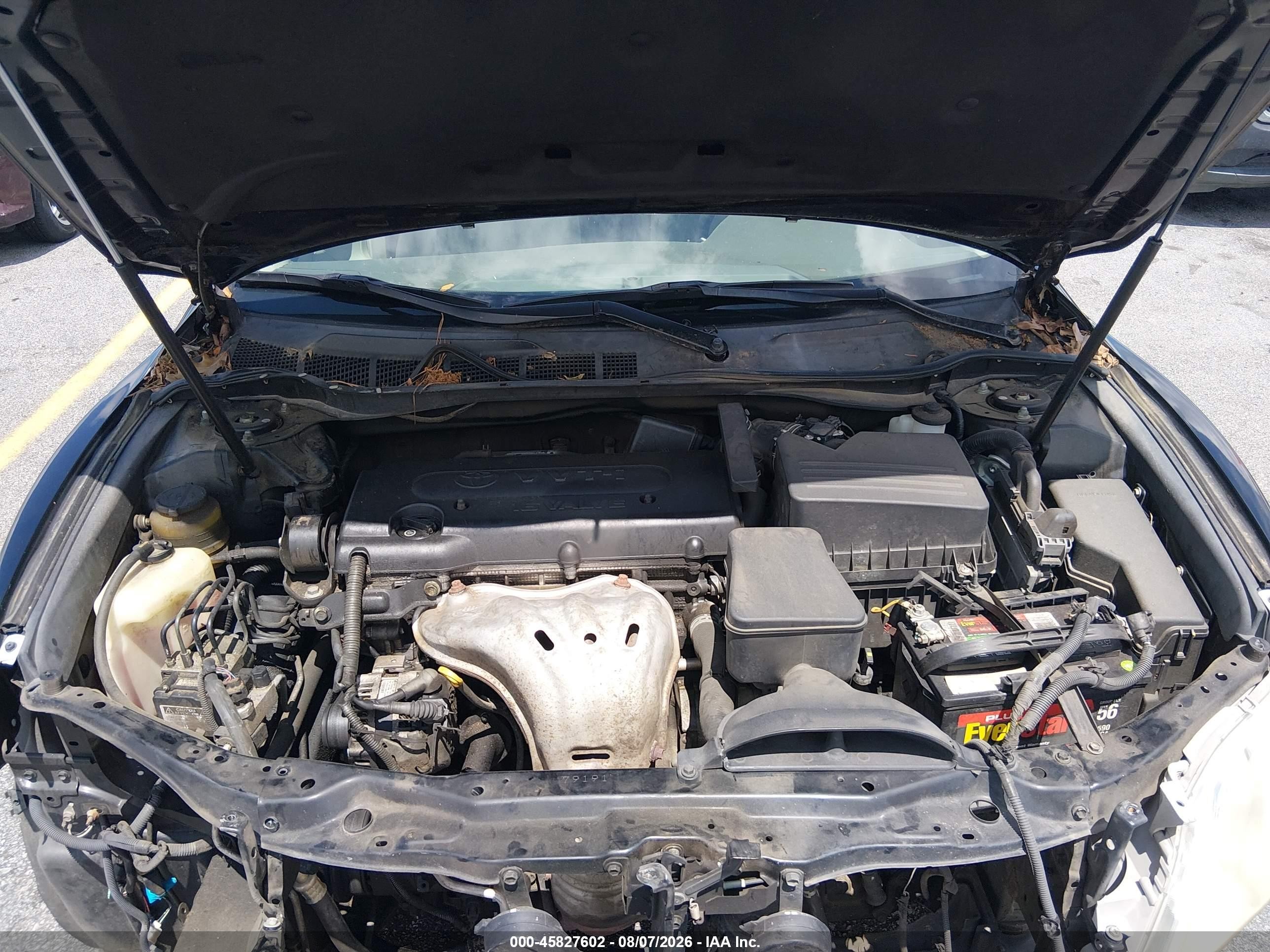 2009 Toyota Camry Le Black vin: 4T1BE46K69U883274