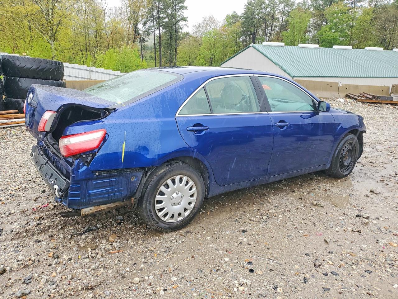 2007 Toyota Camry Ce Blue vin: 4T1BE46K77U006032