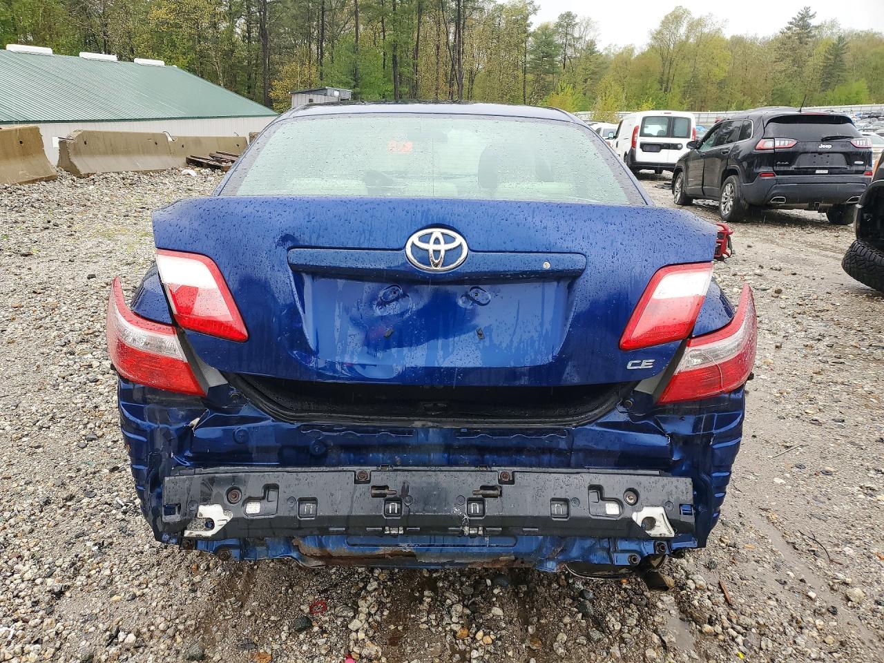 2007 Toyota Camry Ce Blue vin: 4T1BE46K77U006032