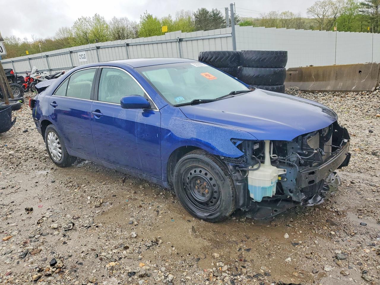 2007 Toyota Camry Ce Blue vin: 4T1BE46K77U006032