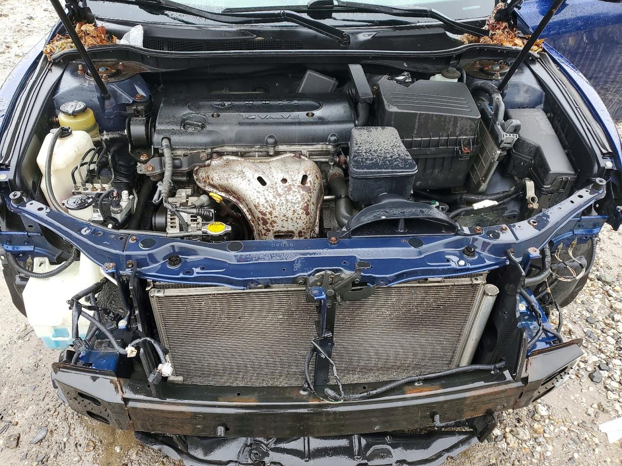 2007 Toyota Camry Ce Blue vin: 4T1BE46K77U006032