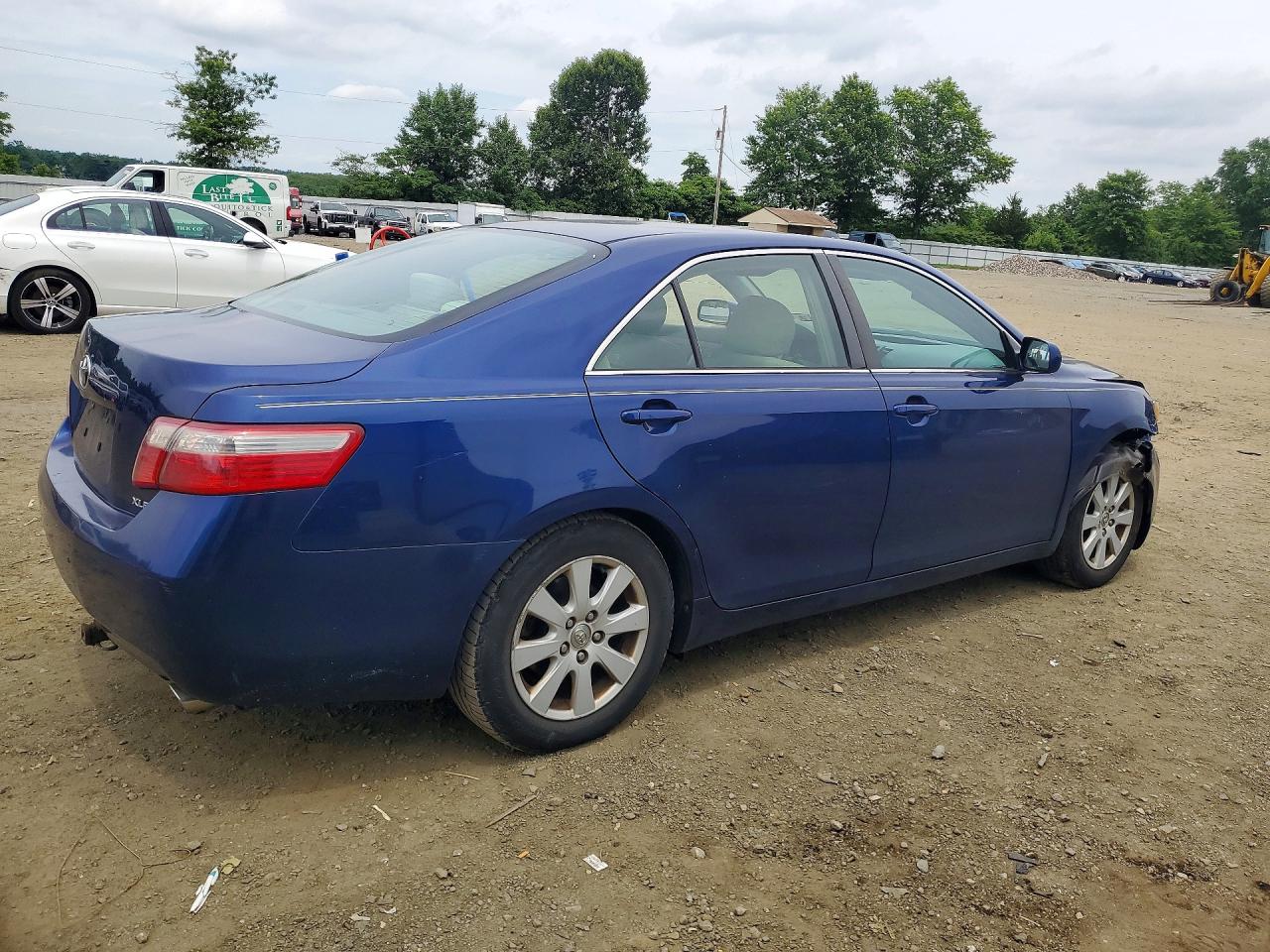 2007 Toyota Camry Xle Blue vin: 4T1BE46K77U008217