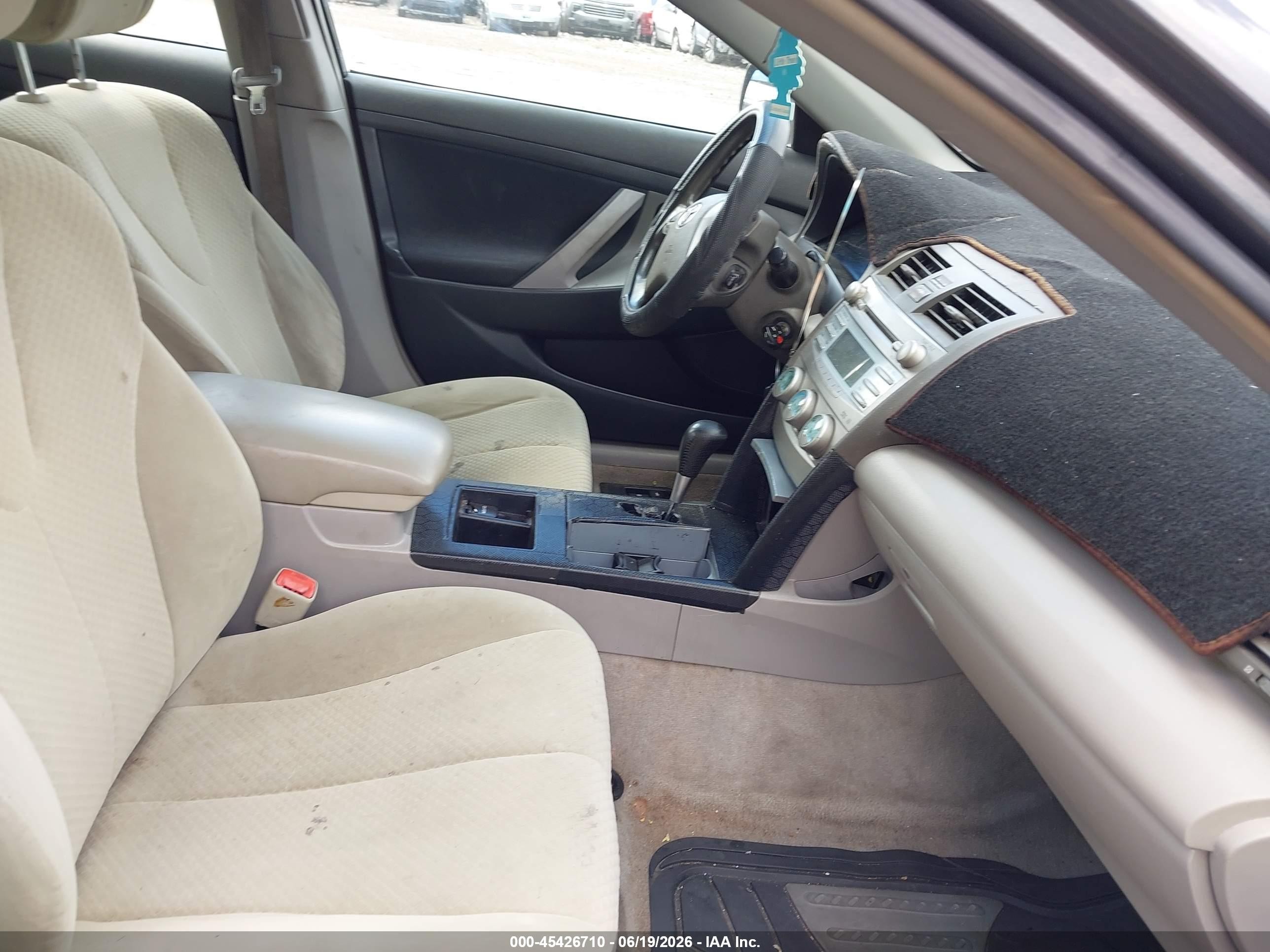 2007 Toyota Camry Le Gray vin: 4T1BE46K77U014003