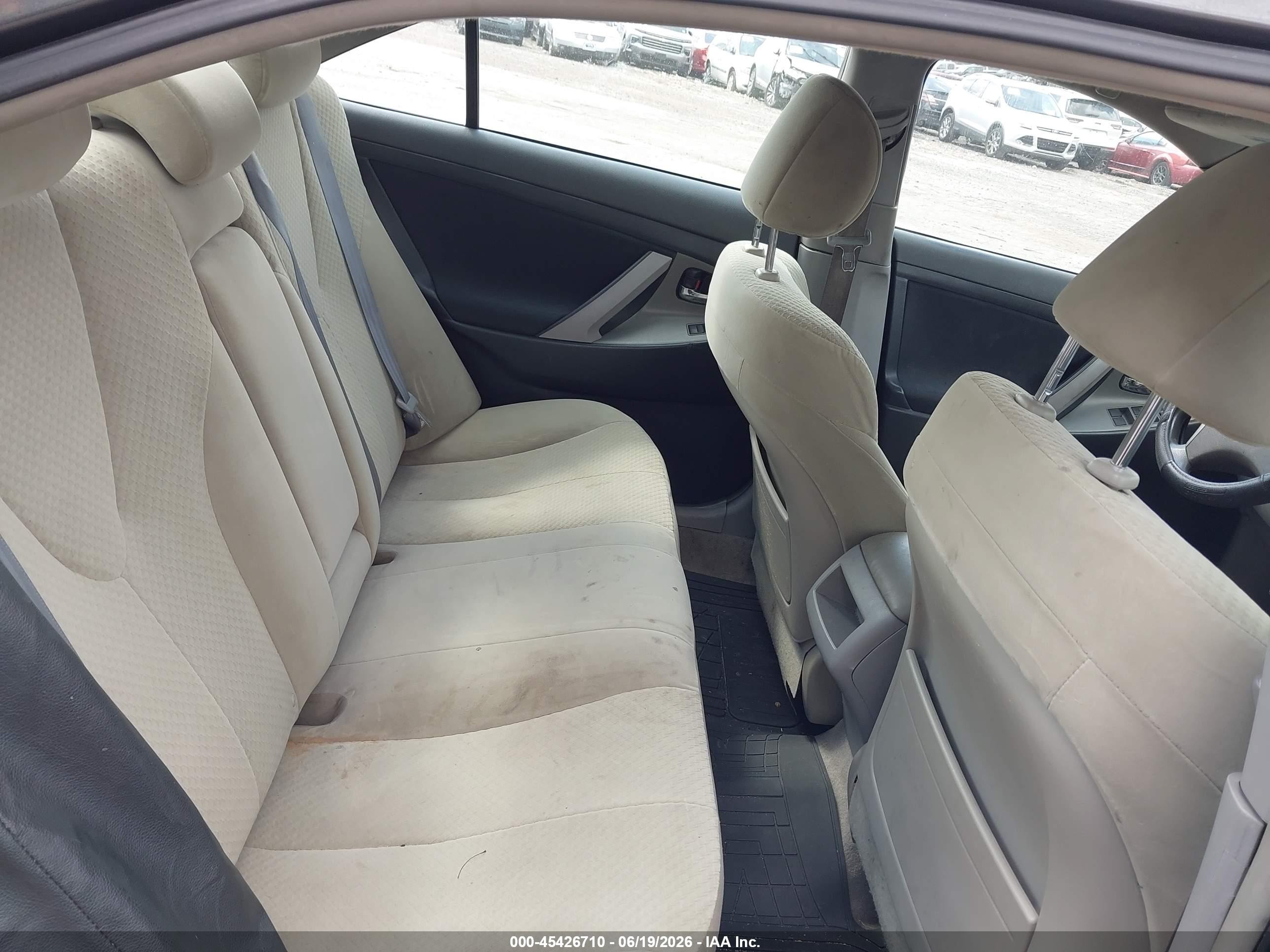 2007 Toyota Camry Le Gray vin: 4T1BE46K77U014003