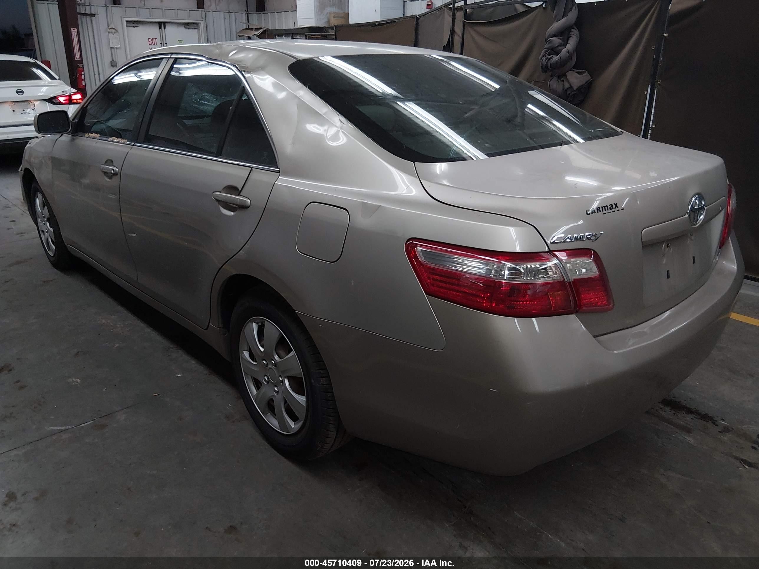 2007 Toyota Camry Le Tan vin: 4T1BE46K77U028404