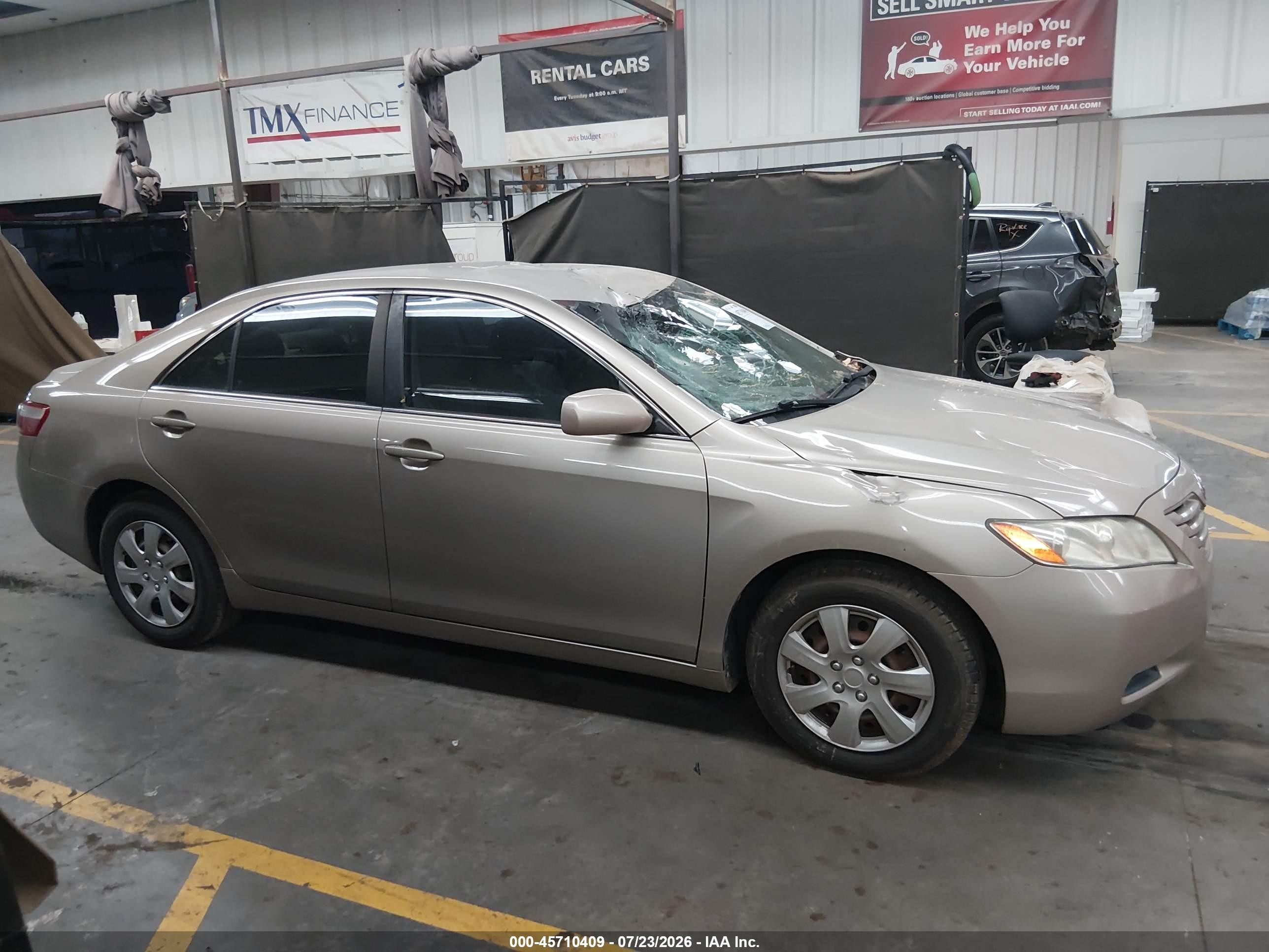 2007 Toyota Camry Le Tan vin: 4T1BE46K77U028404