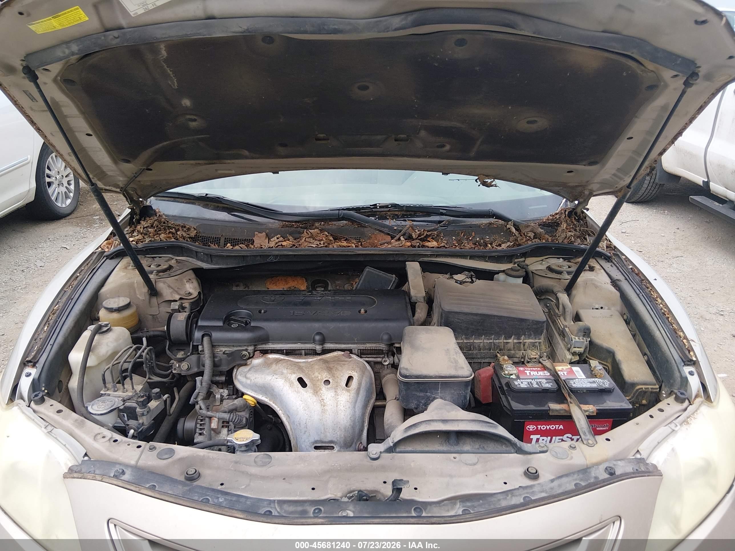 2007 Toyota Camry Ce Gold vin: 4T1BE46K77U045252