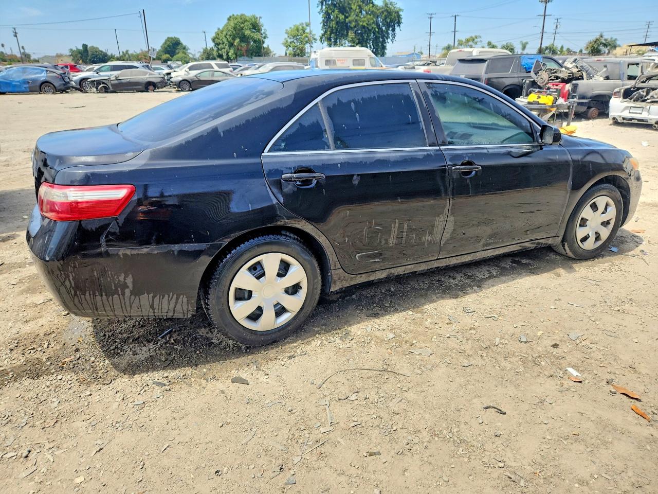 2007 Toyota Camry Le Black vin: 4T1BE46K77U045591