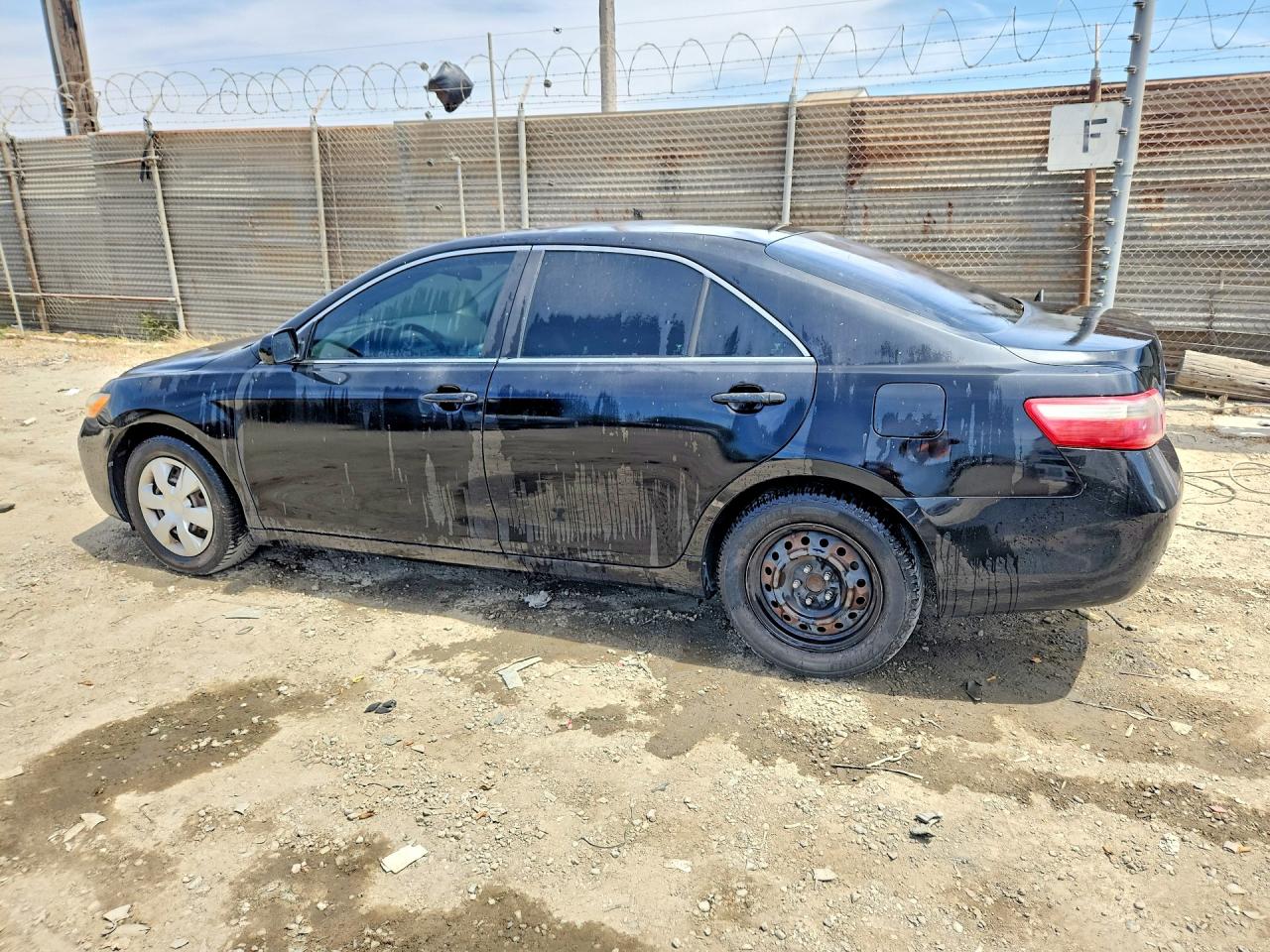 2007 Toyota Camry Le Black vin: 4T1BE46K77U045591