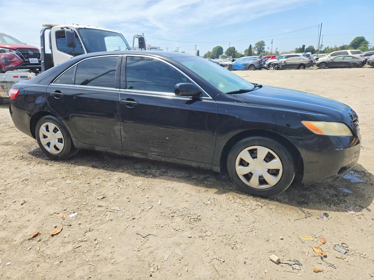 2007 Toyota Camry Le Black vin: 4T1BE46K77U045591