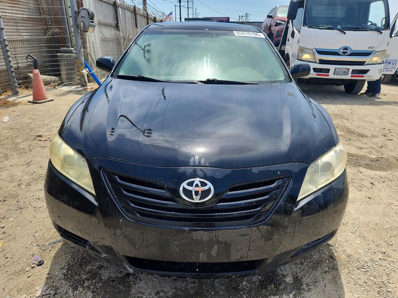 2007 Toyota Camry Le Black vin: 4T1BE46K77U045591