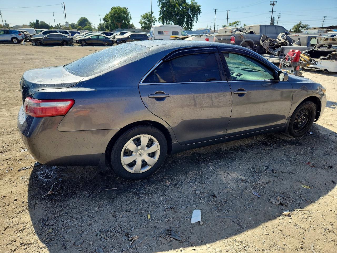 2007 Toyota Camry Le Gray vin: 4T1BE46K77U062259