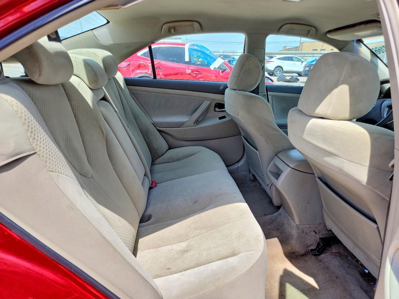 2007 Toyota Camry Le Red vin: 4T1BE46K77U109130