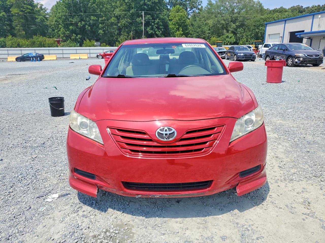 2007 Toyota Camry Le Red vin: 4T1BE46K77U111184