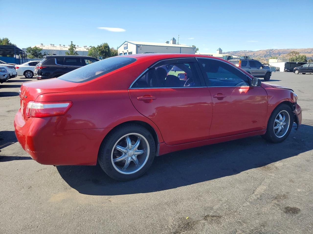 2007 Toyota Camry Le Red vin: 4T1BE46K77U123593