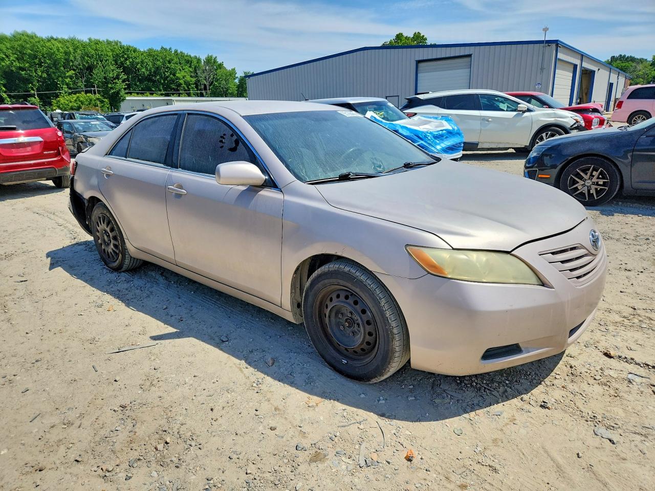2007 Toyota Camry Ce Silver vin: 4T1BE46K77U134013
