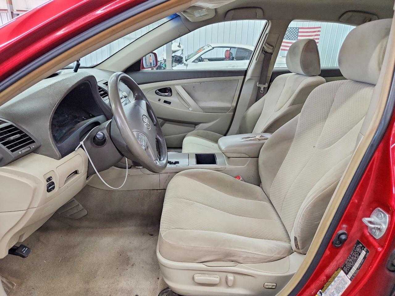 2007 Toyota Camry Le Red vin: 4T1BE46K77U153967