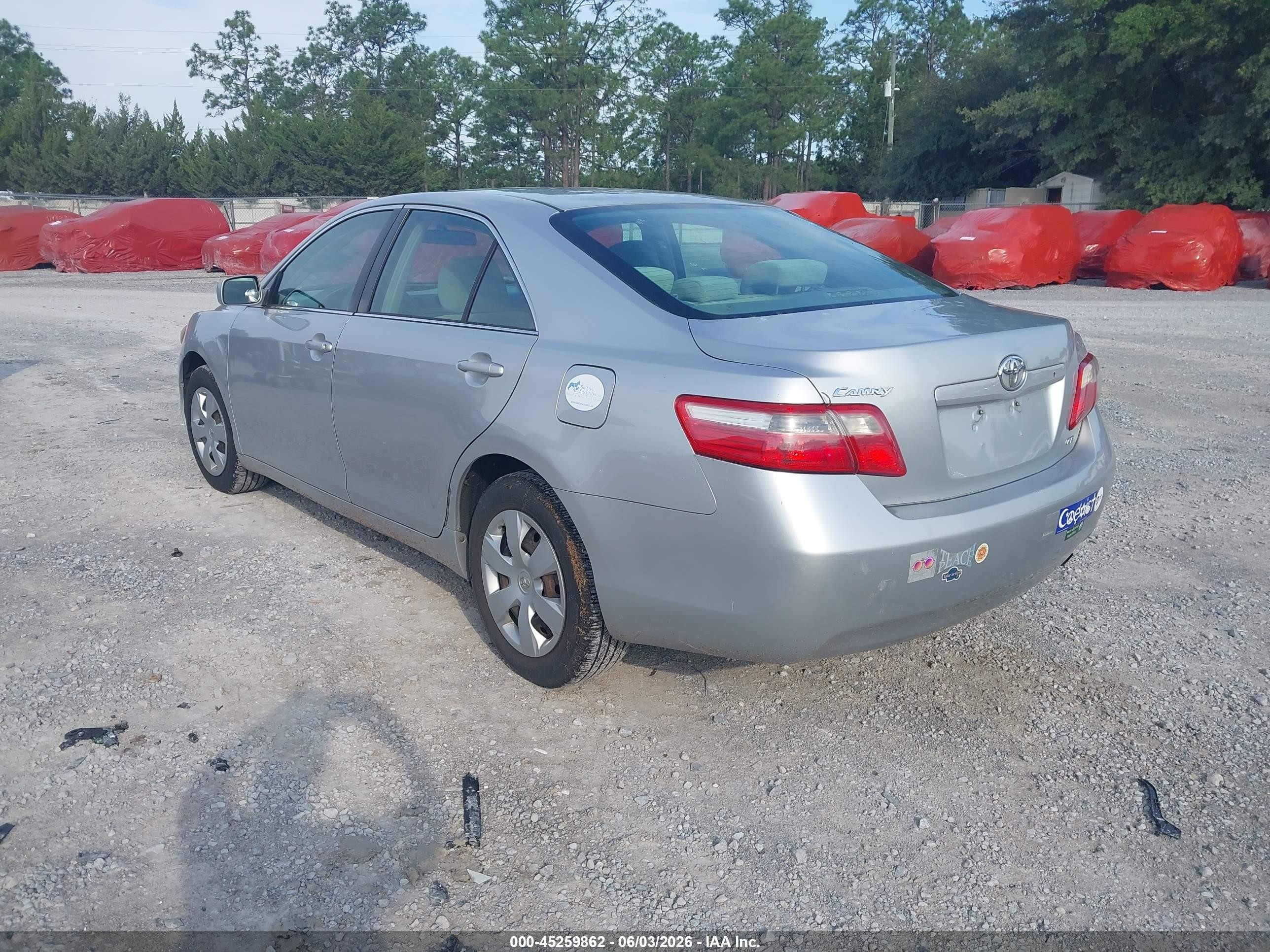 2007 Toyota Camry Ce Silver vin: 4T1BE46K77U178674