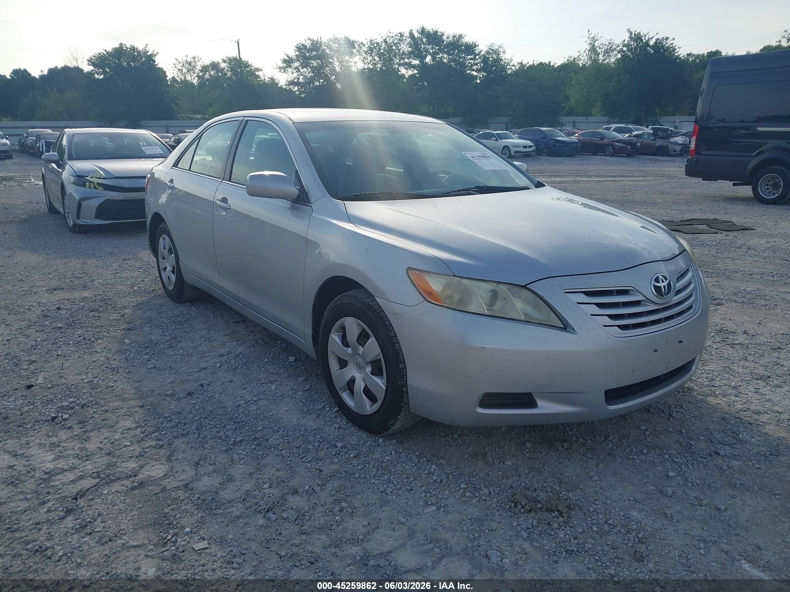 2007 Toyota Camry Ce Silver vin: 4T1BE46K77U178674