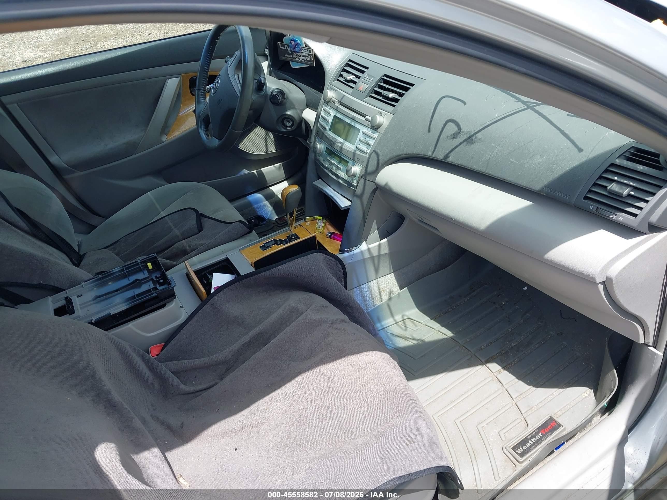 2007 Toyota Camry Xle Серебряный vin: 4T1BE46K77U179078