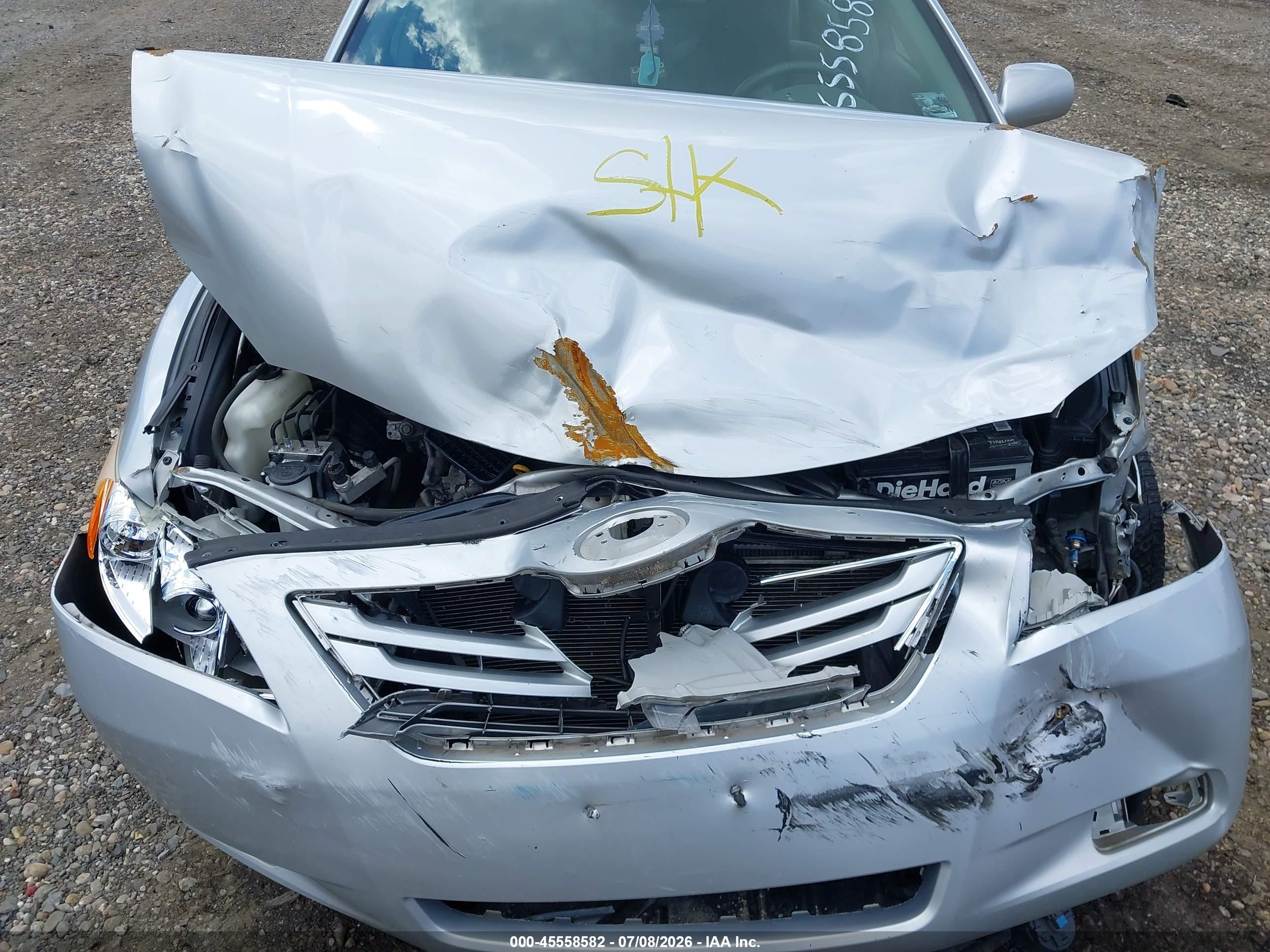 2007 Toyota Camry Xle Серебряный vin: 4T1BE46K77U179078