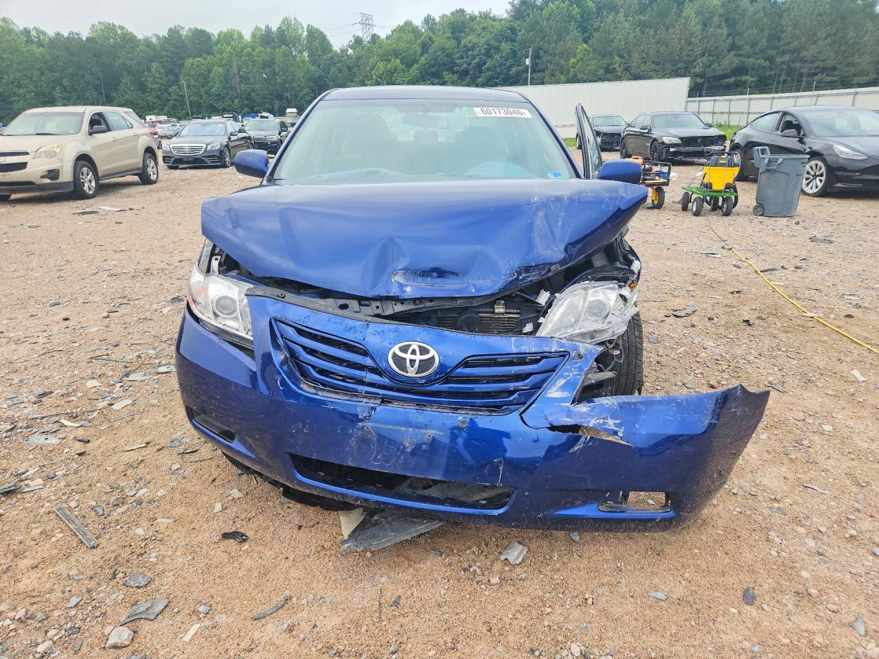 2007 Toyota Camry Le Blue vin: 4T1BE46K77U189559