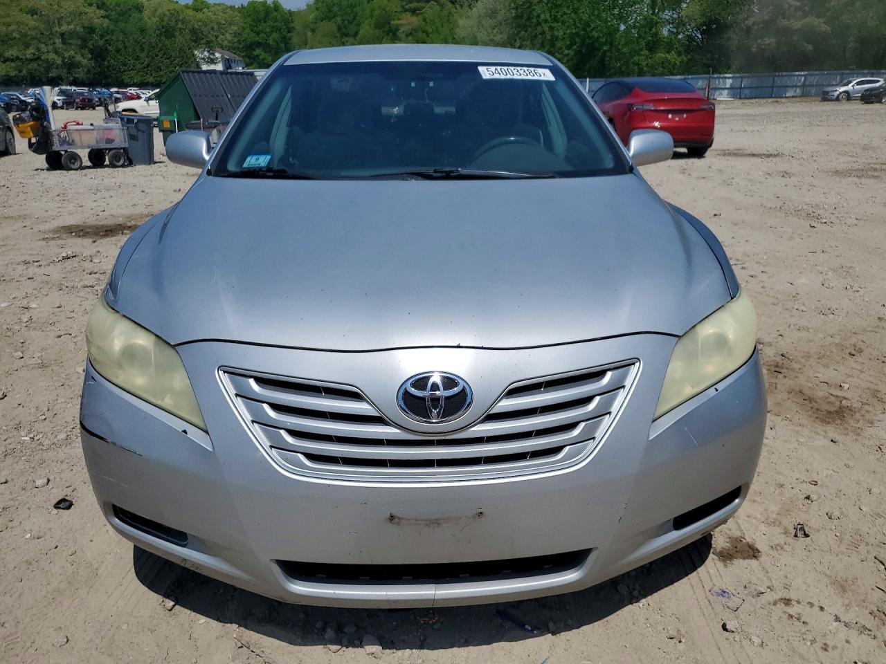 2007 Toyota Camry Le Automatic Silver vin: 4T1BE46K77U518230
