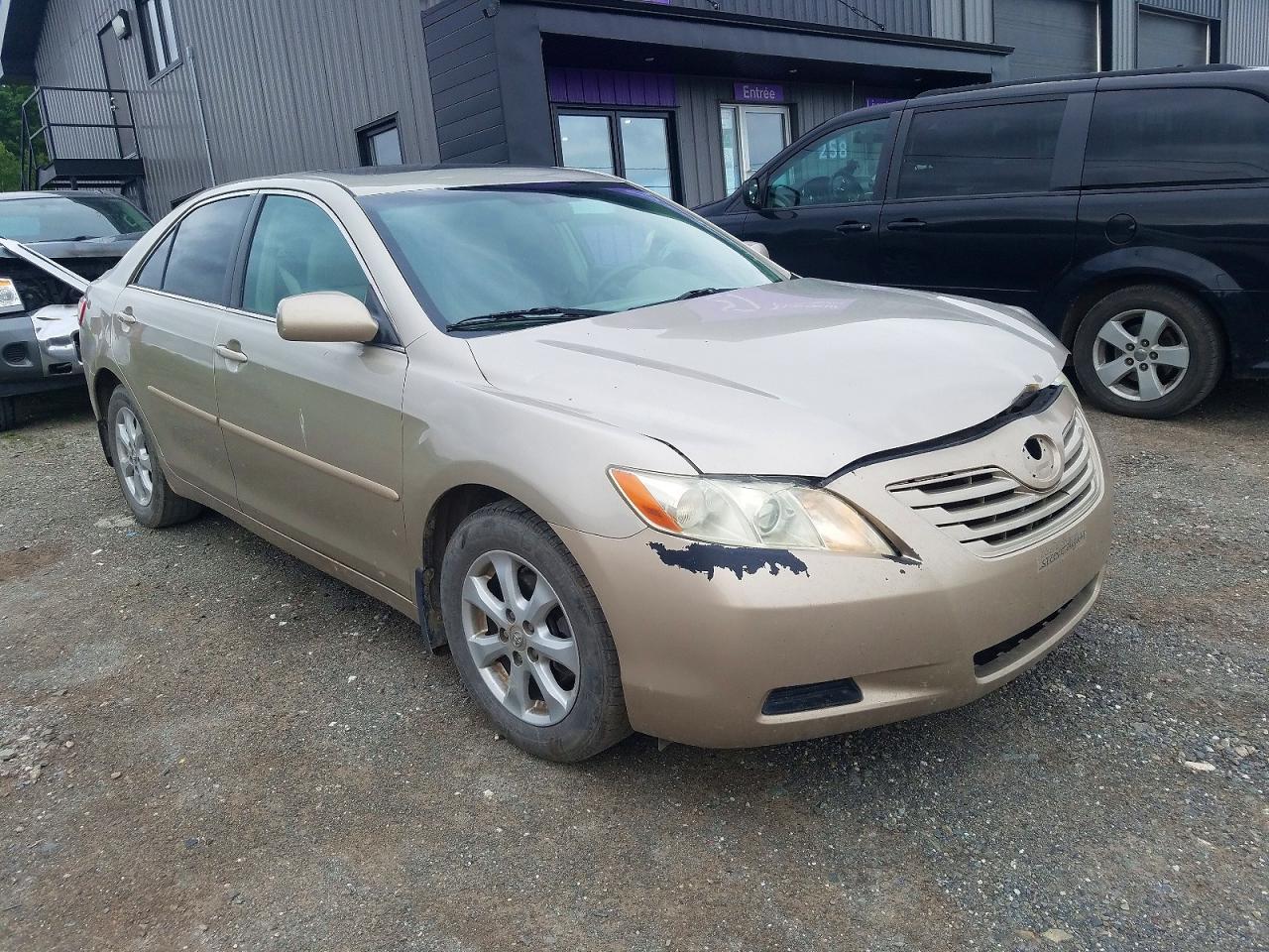 2007 Toyota Camry Ce/le/xle/se Бежевый vin: 4T1BE46K77U527493