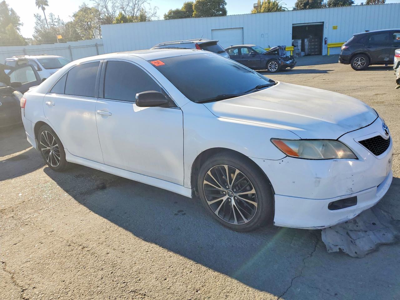 2007 Toyota Camry Se Белый vin: 4T1BE46K77U564561
