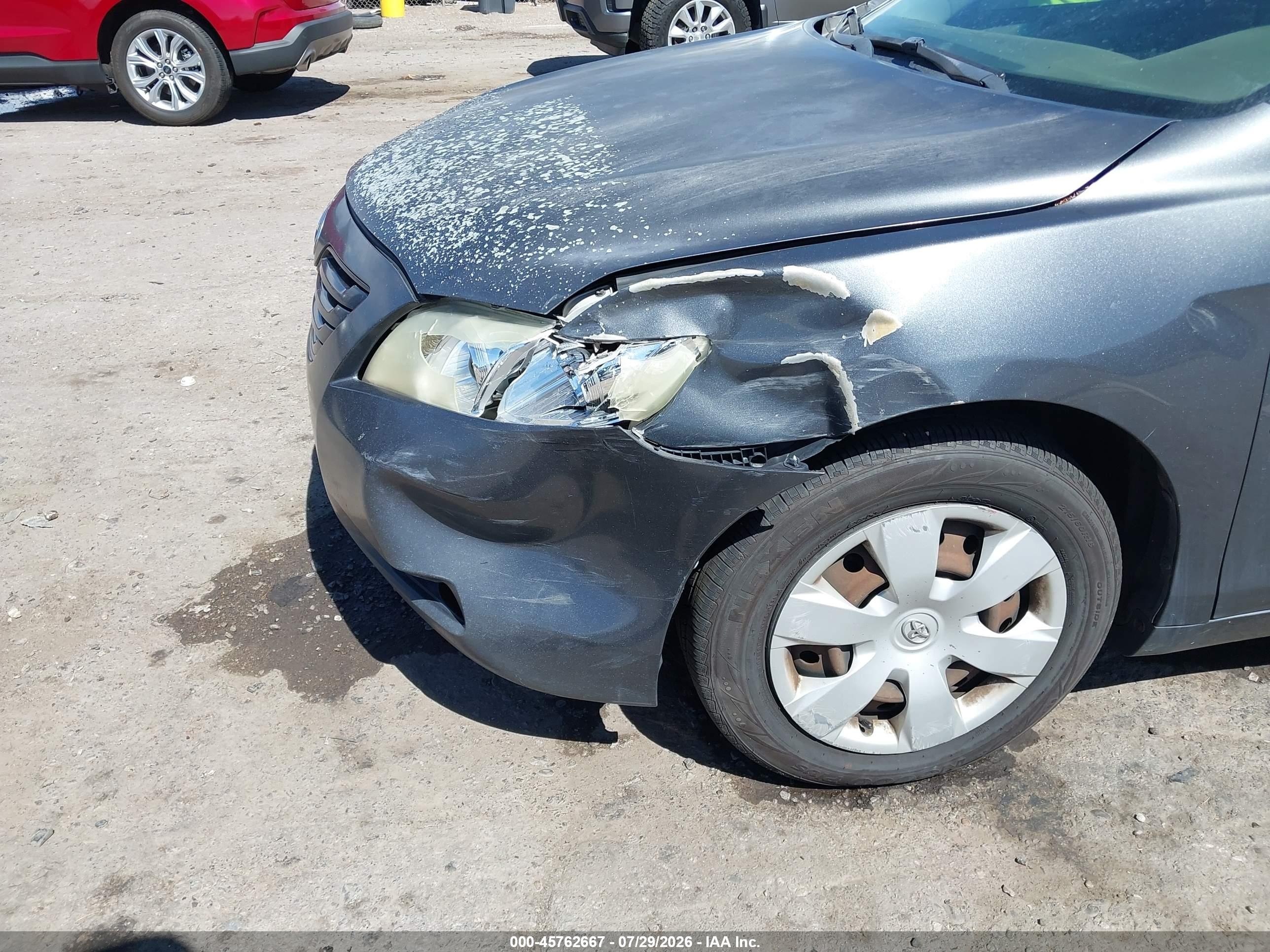 2007 Toyota Camry Le Gray vin: 4T1BE46K77U569288