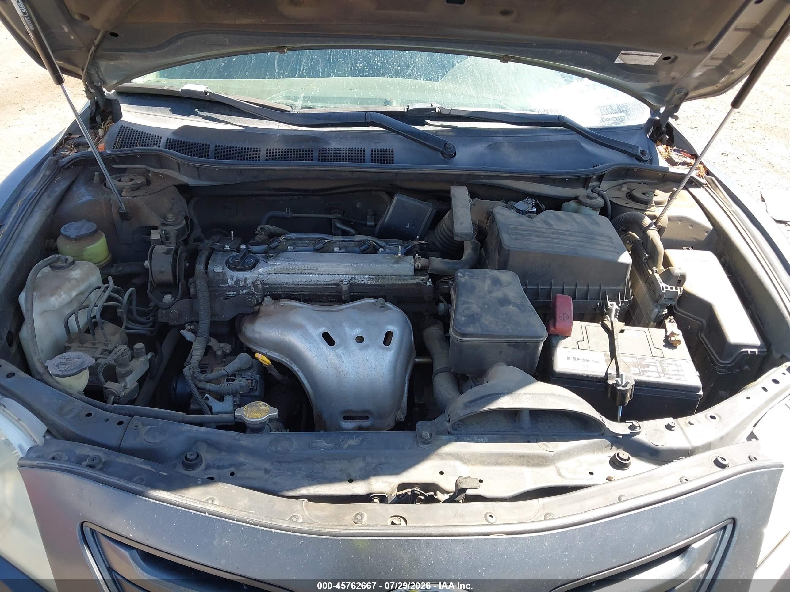 2007 Toyota Camry Le Gray vin: 4T1BE46K77U569288