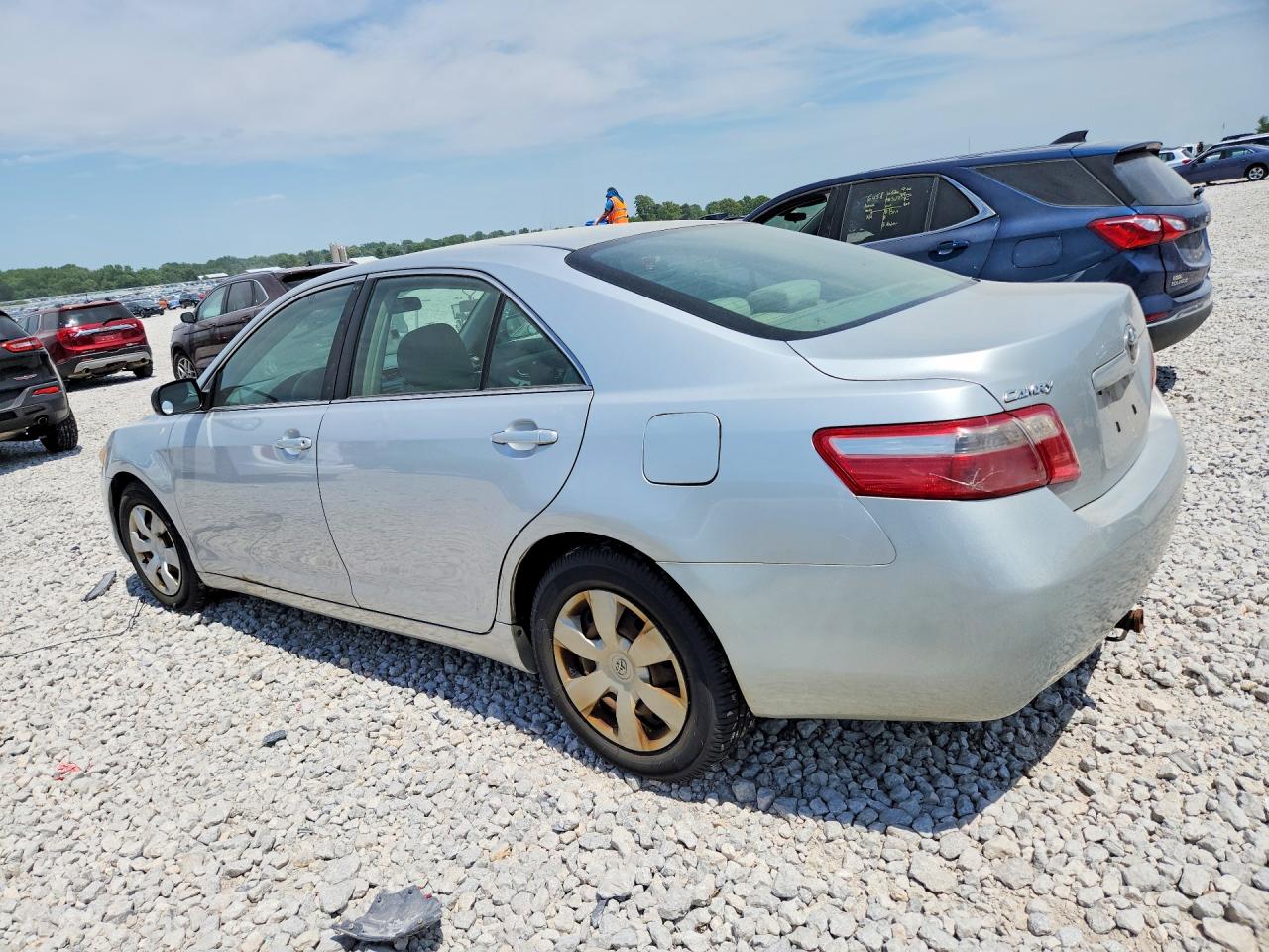 2007 Toyota Camry Ce Silver vin: 4T1BE46K77U577763