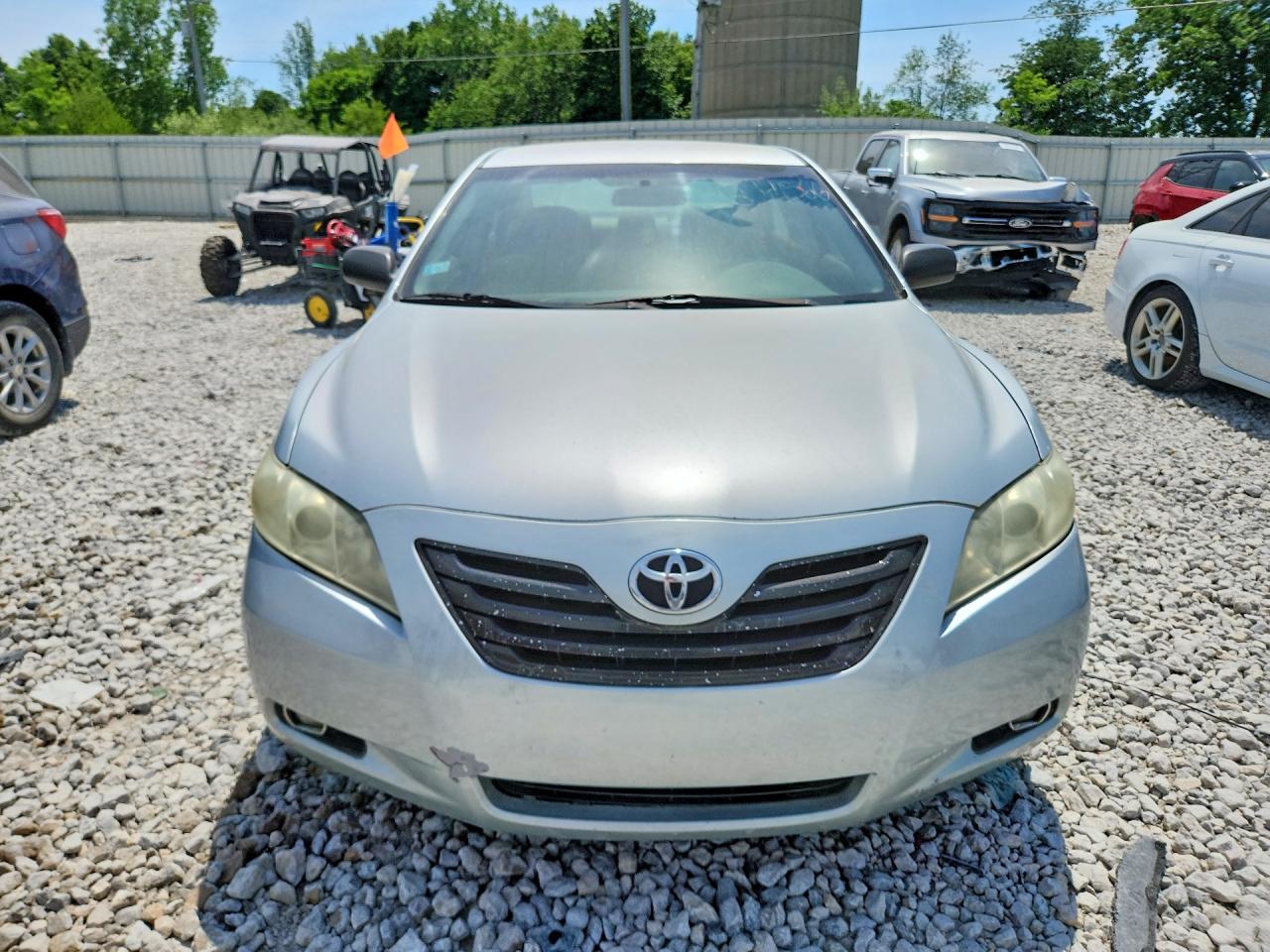 2007 Toyota Camry Ce Silver vin: 4T1BE46K77U577763