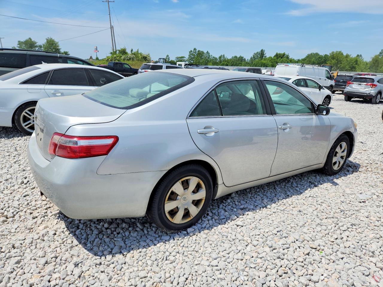 2007 Toyota Camry Ce Silver vin: 4T1BE46K77U577763