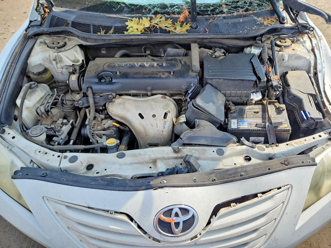 2007 Toyota Camry Le White vin: 4T1BE46K77U579769