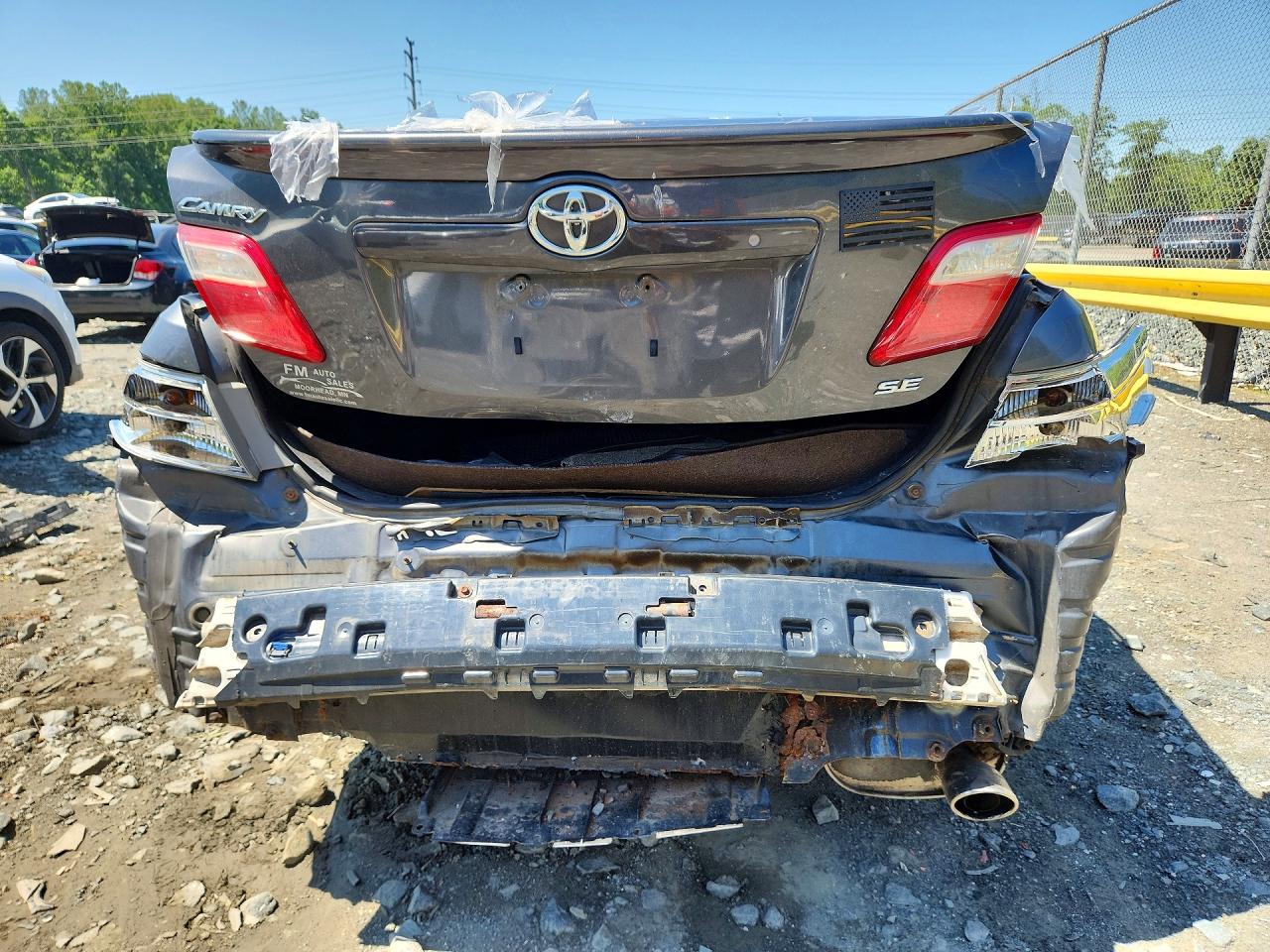 2007 Toyota Camry Se Серый vin: 4T1BE46K77U587659